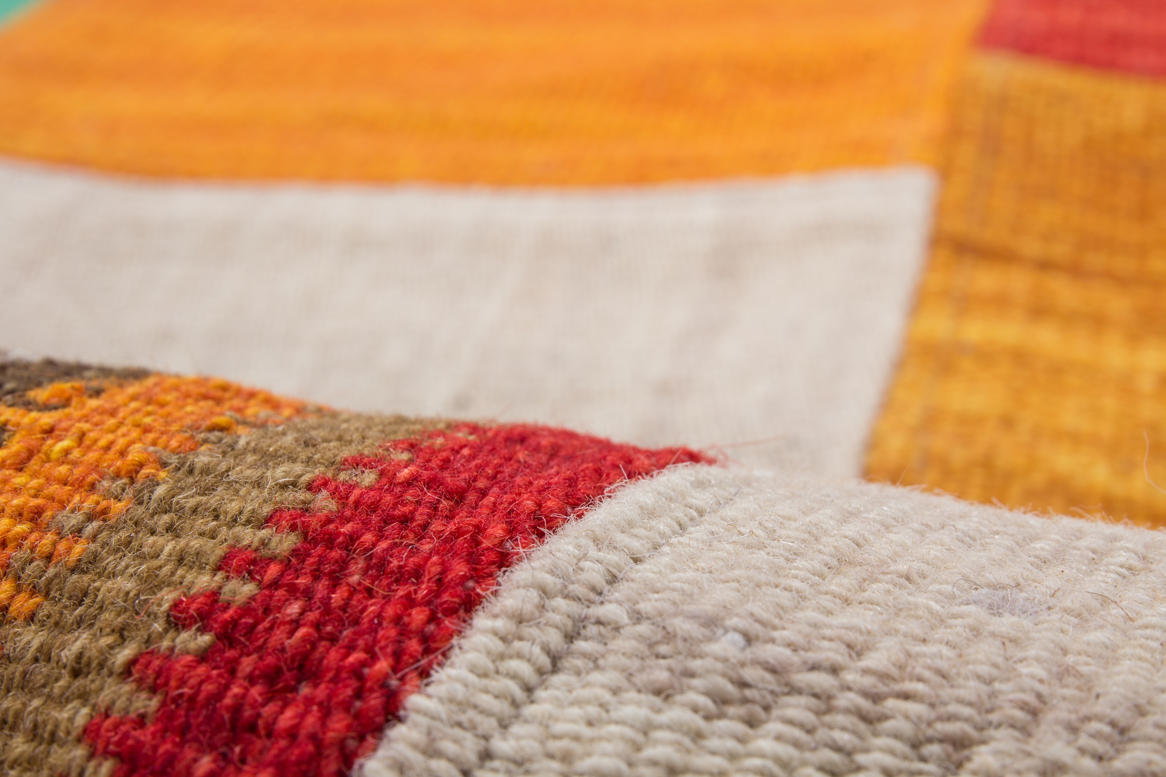Kayoom Teppich »Radical 210«, rechteckig, 15 mm Höhe, Handgewebter Jacquard-Kilim, hochwertige Materialmischung