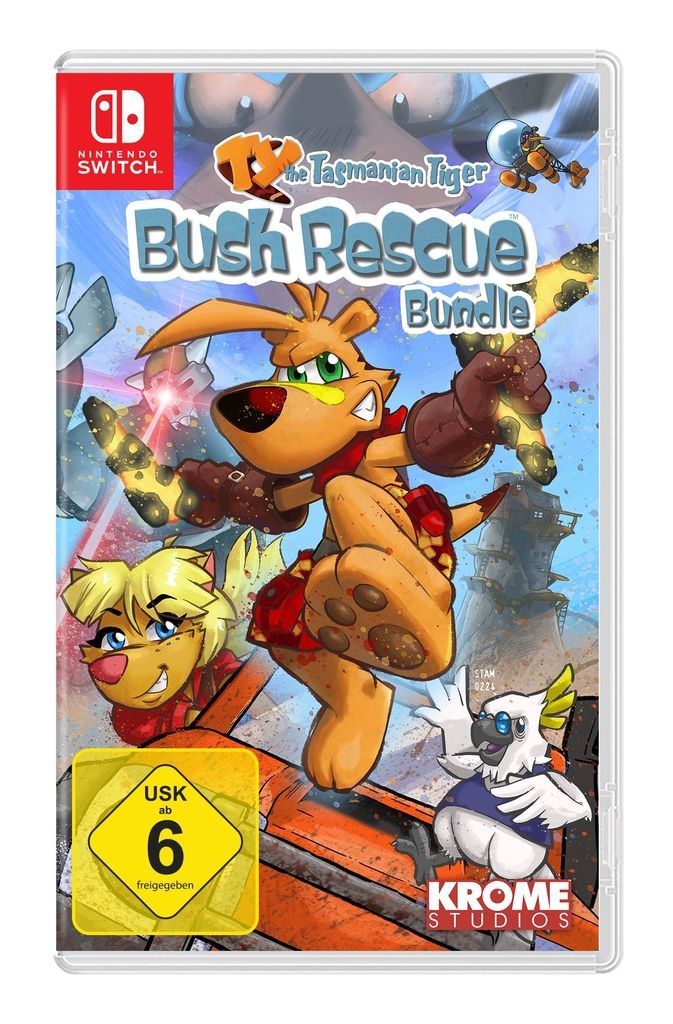 Spielesoftware »TY the Tasmanian Tiger Bush Rescue Bundle«, Nintendo Switch