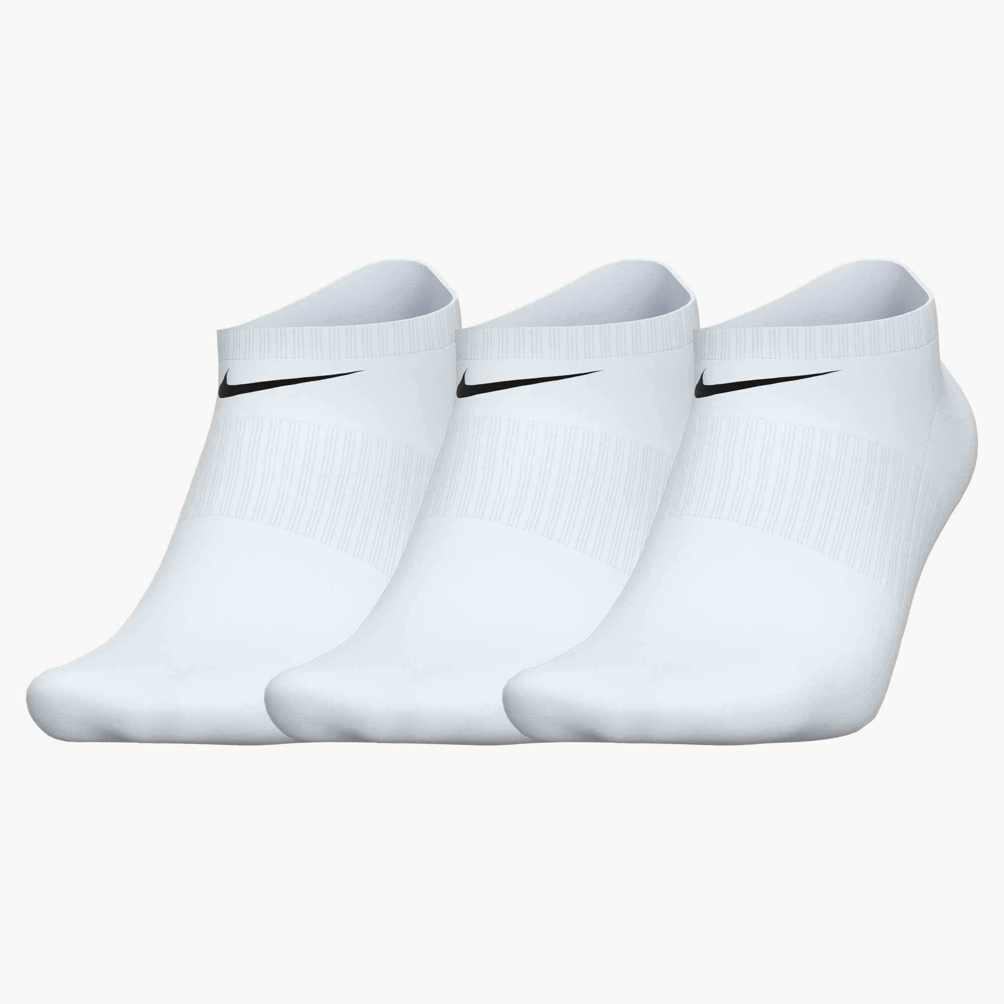 Nike Funktionssocken »EVERYDAY CUSHIONED TRAINING NO-SHOW« Packung, 3 Paar tlg. dicke Frottee-Sohle, mit Dri-FIT-Technologie, niedrige Passform