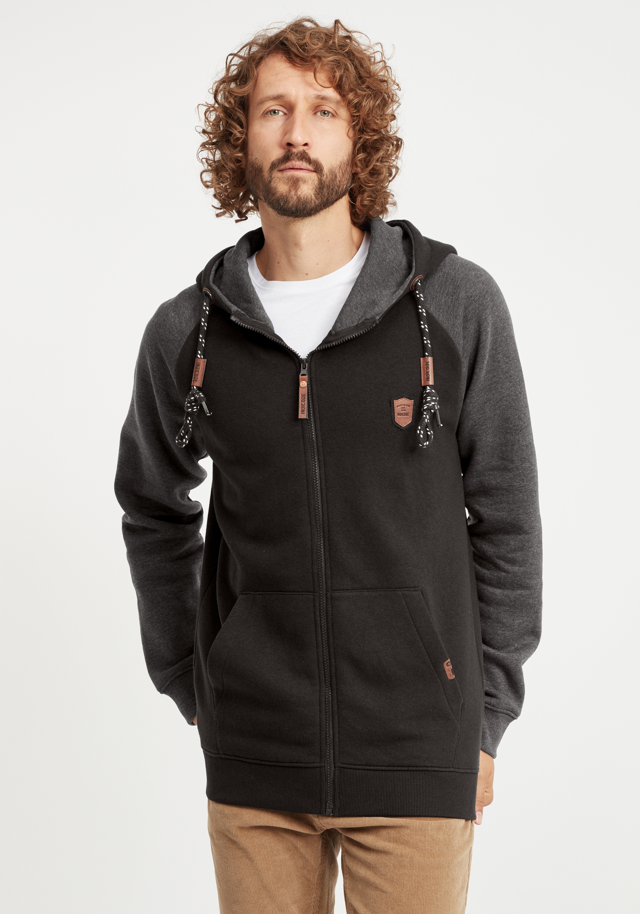 Indicode Kapuzensweatjacke »Kapuzensweatjacke IDTerence«