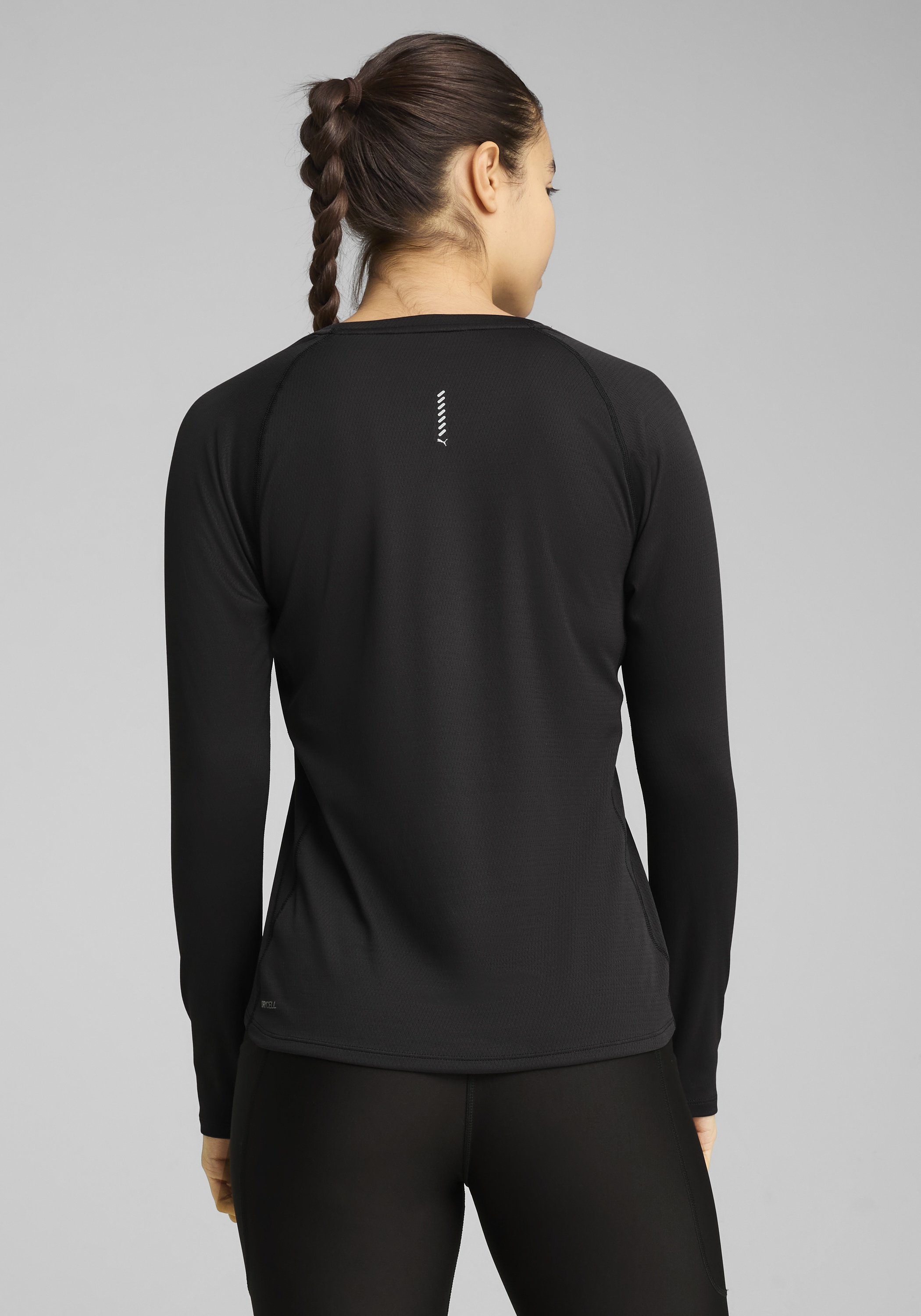 PUMA Laufshirt »W RUN VELOCITY LONG SLEEVE (POLY)« ergonomische Schnittführung, Slim Fit, langärmlig, atmungsaktiv