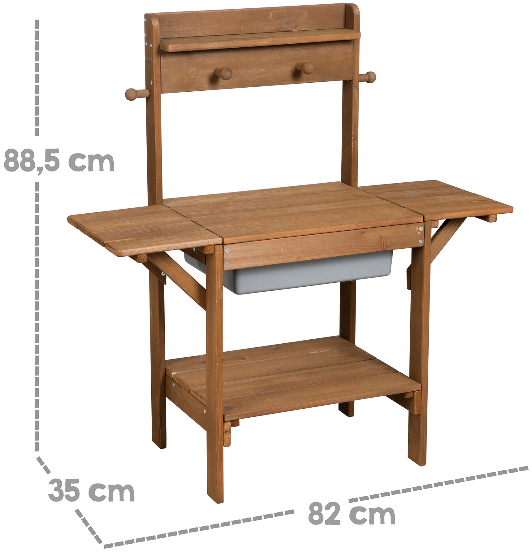 roba® Outdoor-Spielküche »Matschküche MIDI«, braun