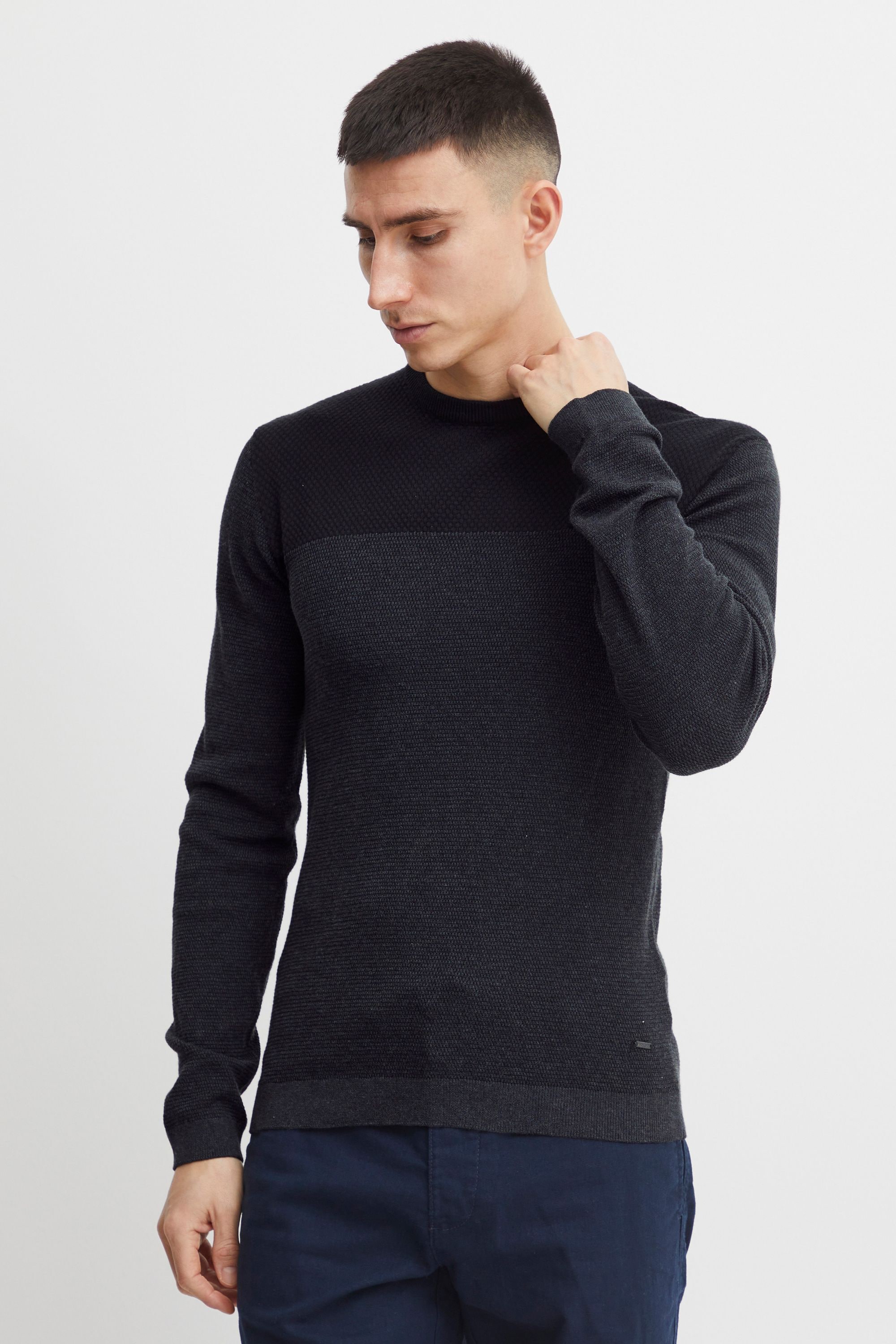 Indicode Strickfleece-Pullover »Strickpullover IDLabel«