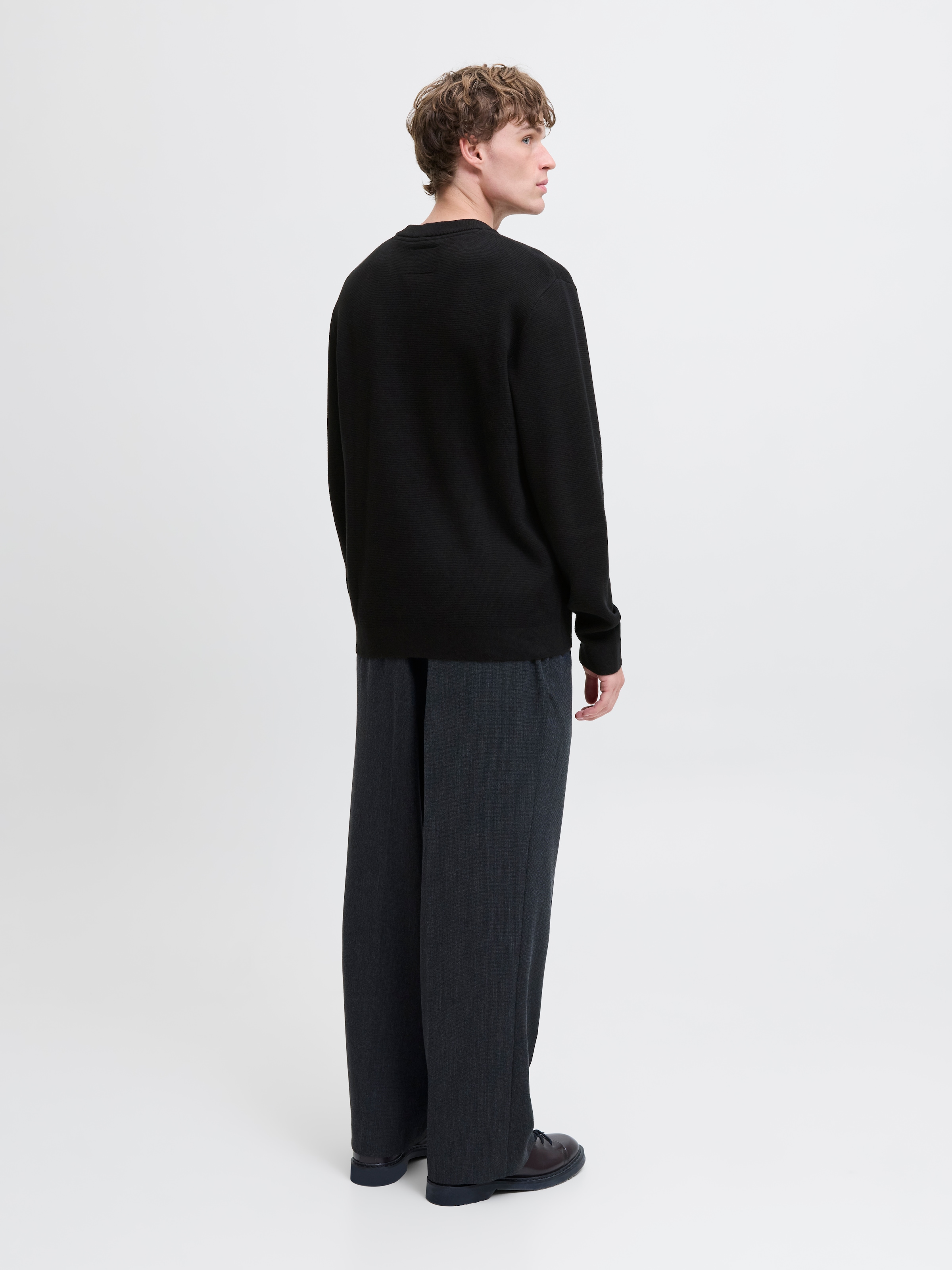 Jack & Jones Strickpullover »JPRBLAMILANO STITCH KNIT CREW NECK SN«
