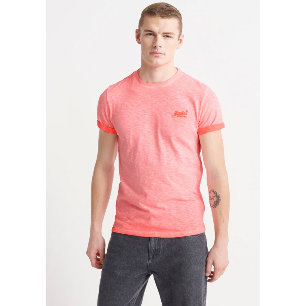 Superdry T-Shirt »OL LOW ROLLER TEE«