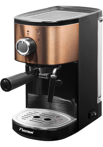 Espressomaschine »AES1000CO«, für 2 Tassen, mit schwenkbarer Dampfdüse, 15 bar