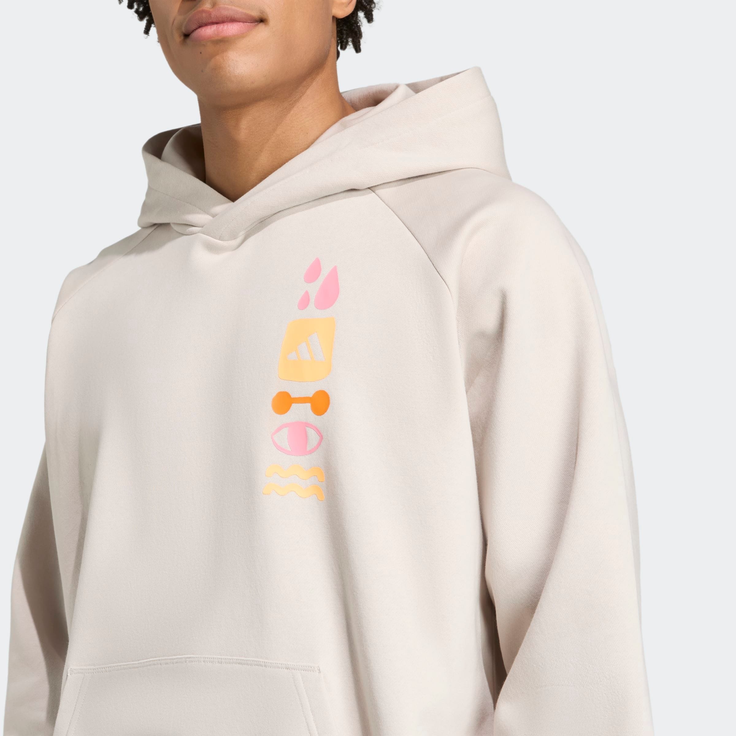 adidas Performance Kapuzensweatjacke »POWER HOODIE MIT GRAFIKPRINT«