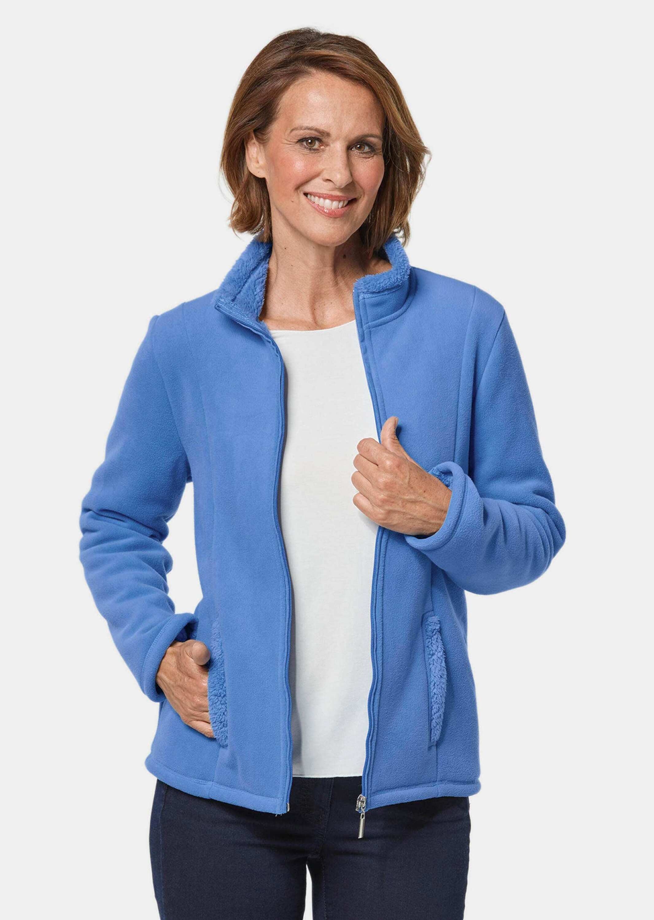 GOLDNER Fleecejacke »Kurzgröße Kuschelweiche Fleece-Jacke«