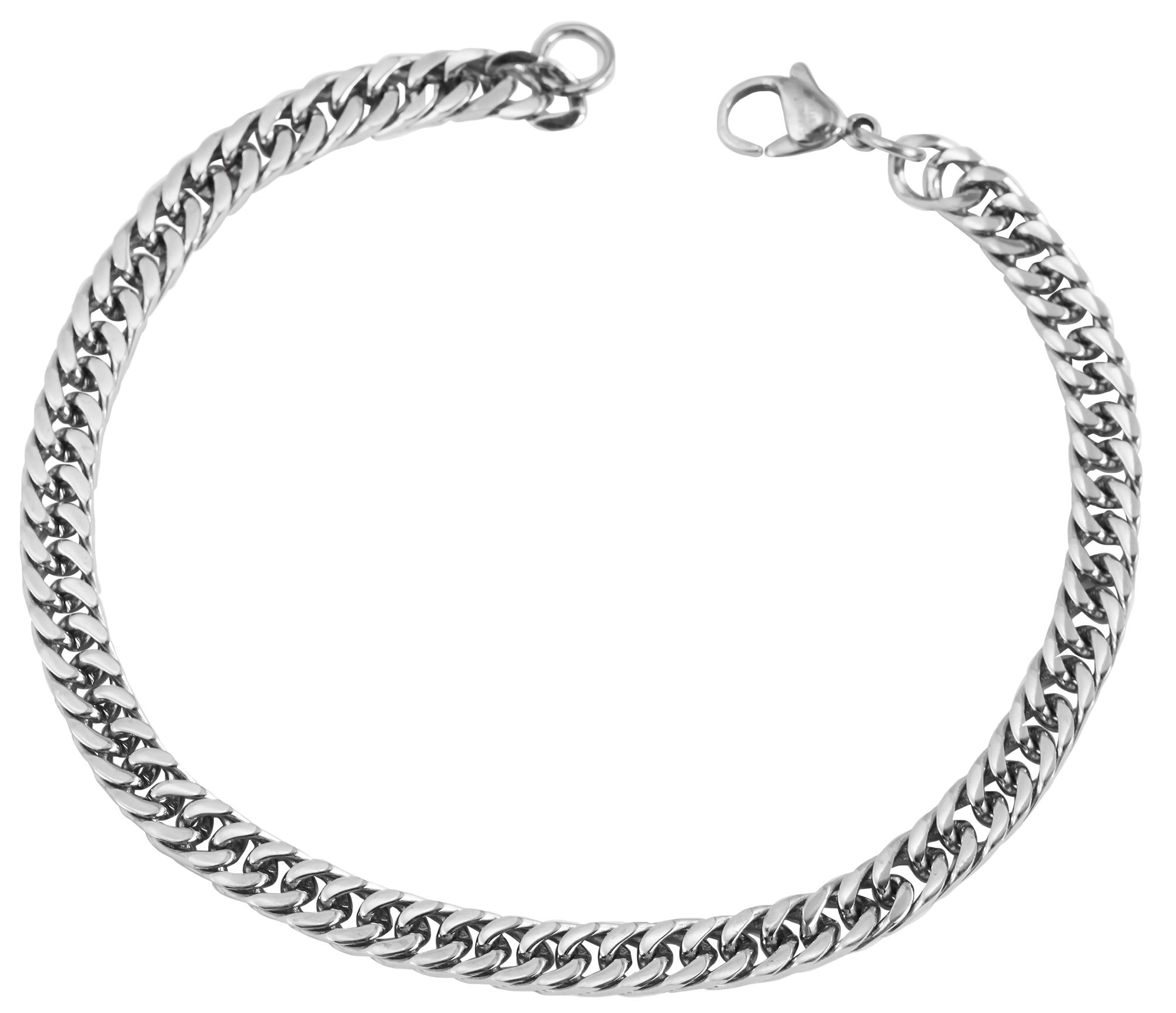 Adelia´s Armband »Unisex Armband aus Edelstahl 19 cm«