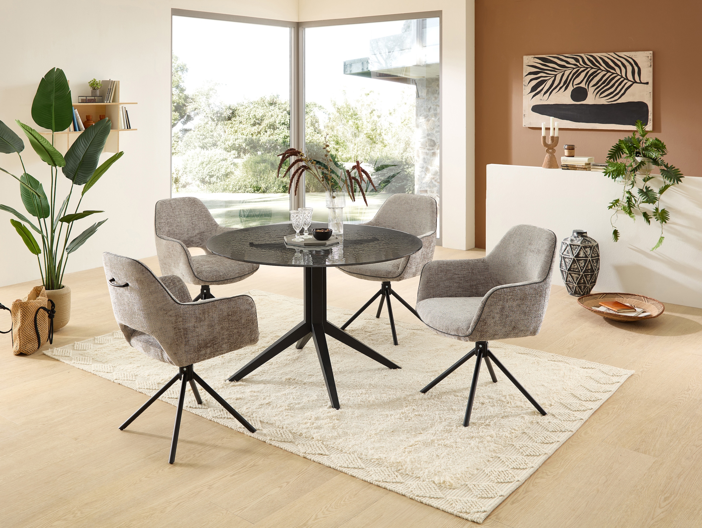 Stolkom Armlehnstuhl »Adriana« (Packung) 1 Stk.180 grad drehbar mit Auto-Return