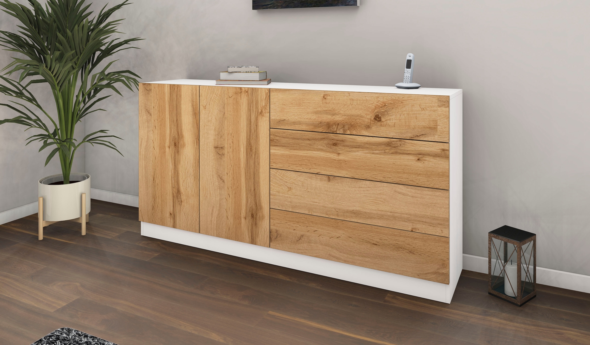 borchardt Möbel Sideboard »Vaasa«, Breite 152 cm kaufen online bei OTTO