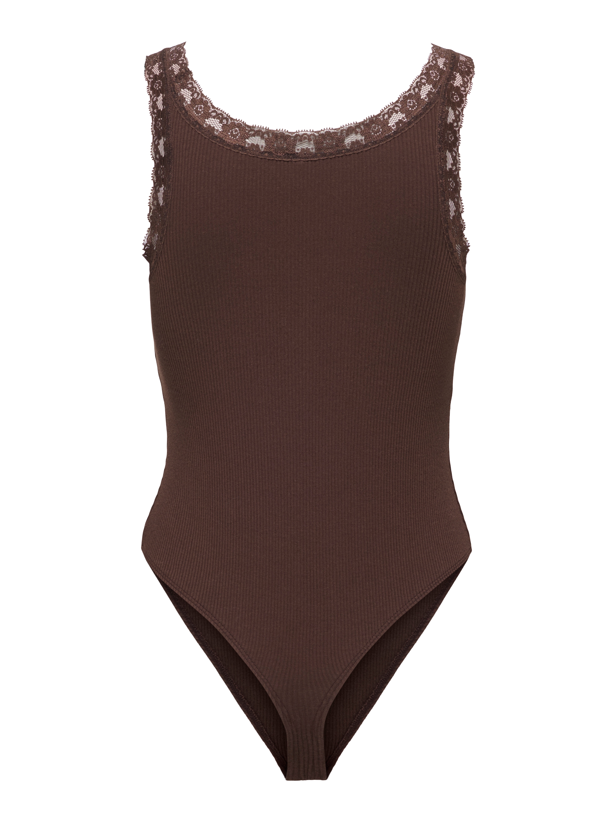 ONLY Body »ONLVINI S/L LACE BODYSUIT RS JRS« Baumwollmischung, Spitze
