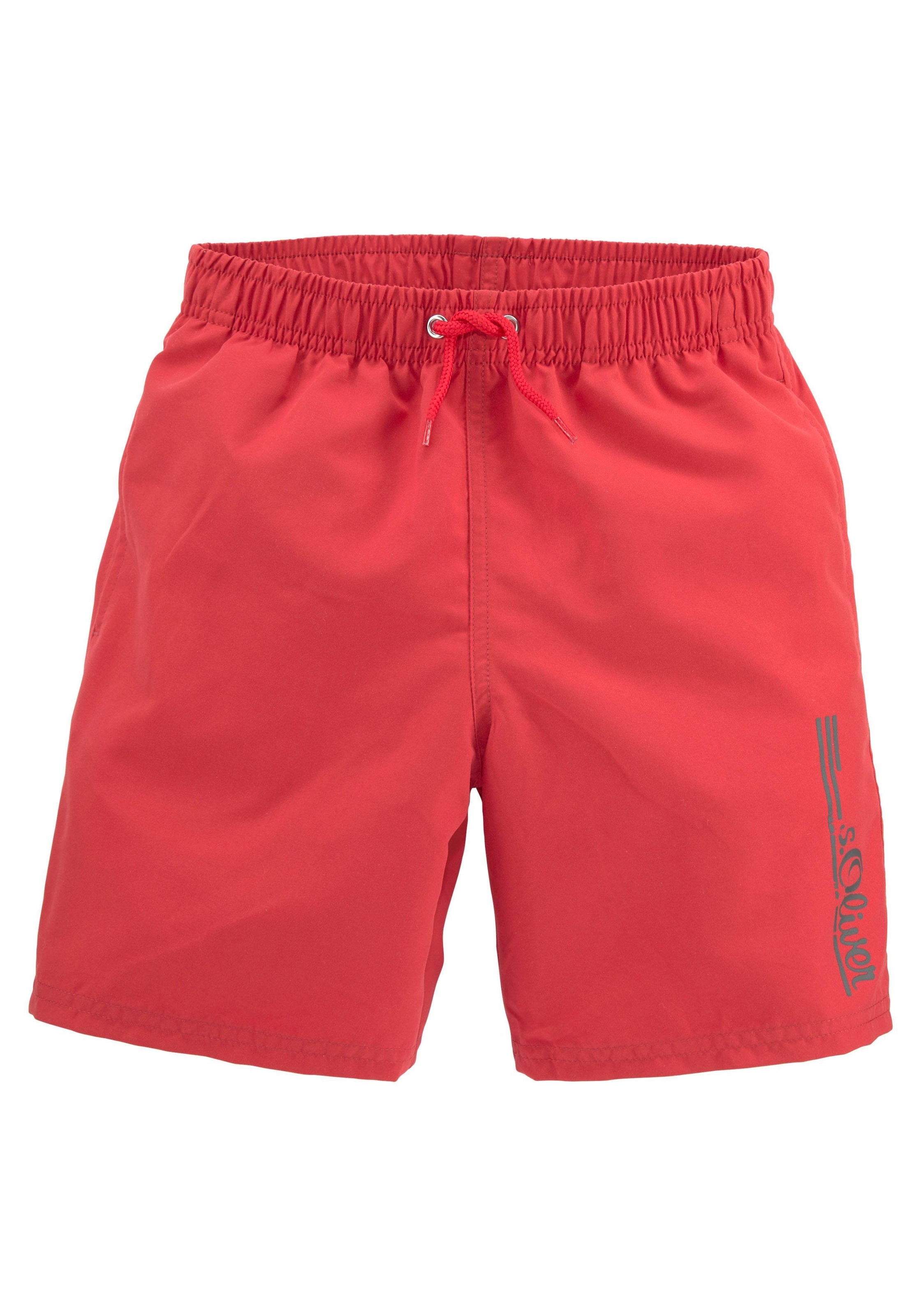 s.Oliver Badeshorts »Philip Kids«, im schlichten Design