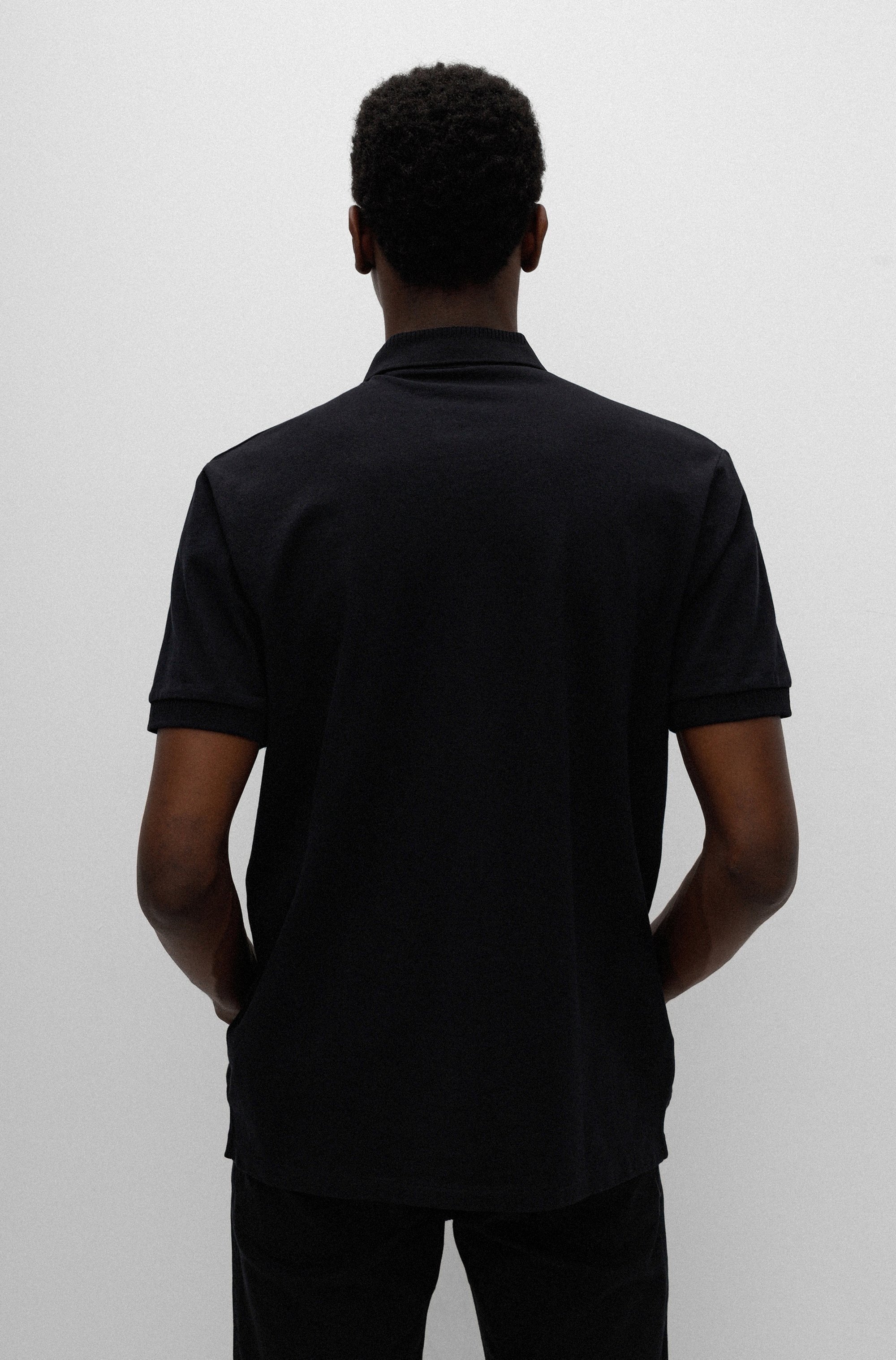 HUGO Poloshirt »Dereso« Slim Fit, Kurzarm, HUGO Weblabel