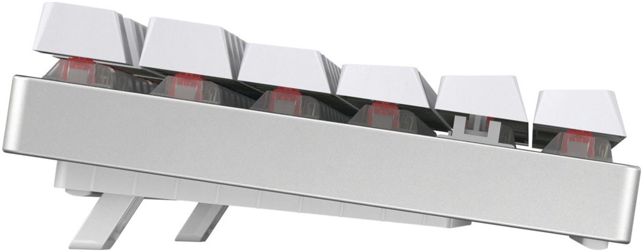 Cherry Tastatur »MX 8.2 TKL Wireless RGB«, (Fn-Tasten-Gaming-Modus-Funktionstasten-ausklappbare Füße-verstellbare Füße-Lautstärkeregler-USB-Anschluss)