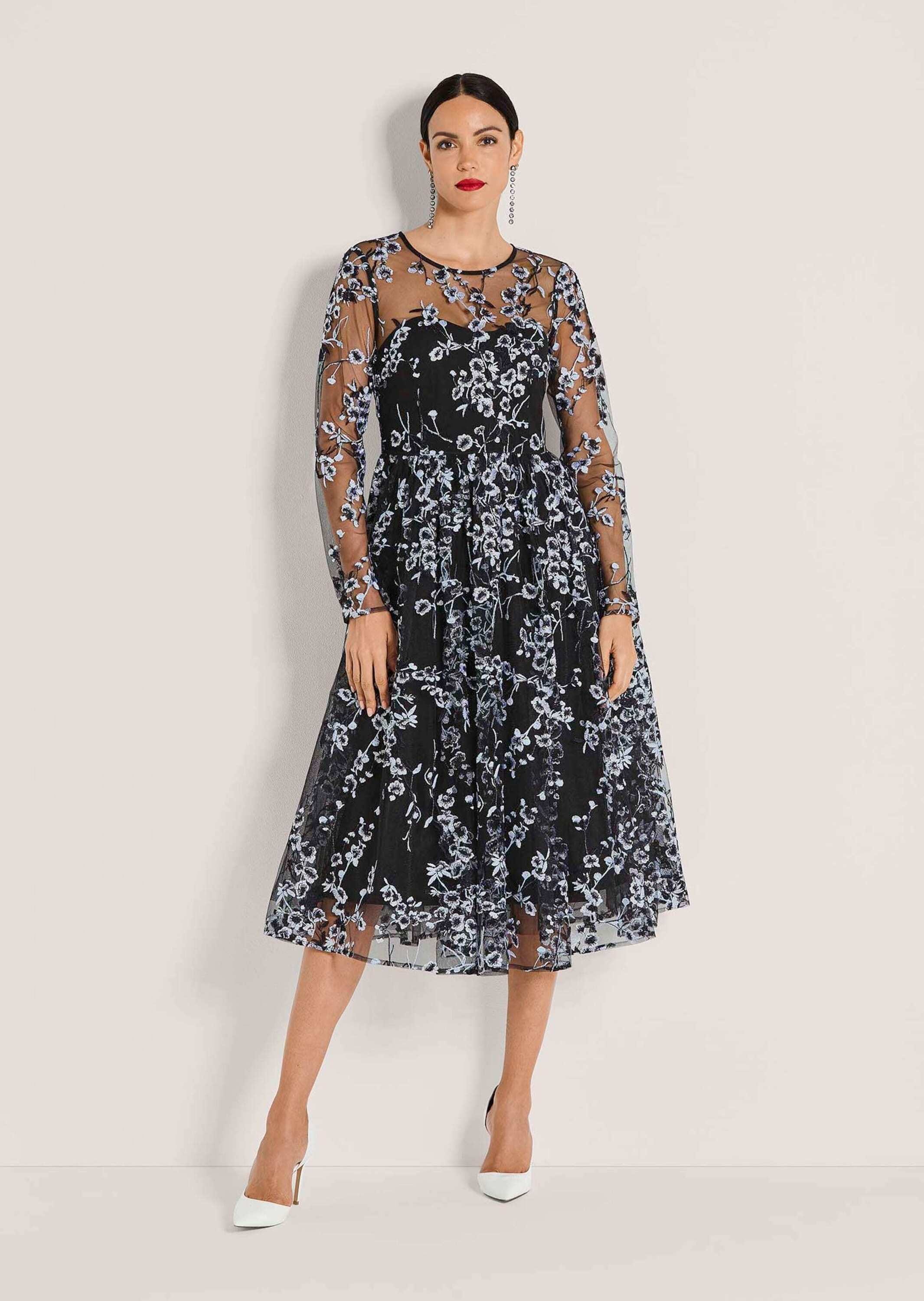 MADELEINE Cocktailkleid »Festkleid Etuikleid mit Blumenmuster«