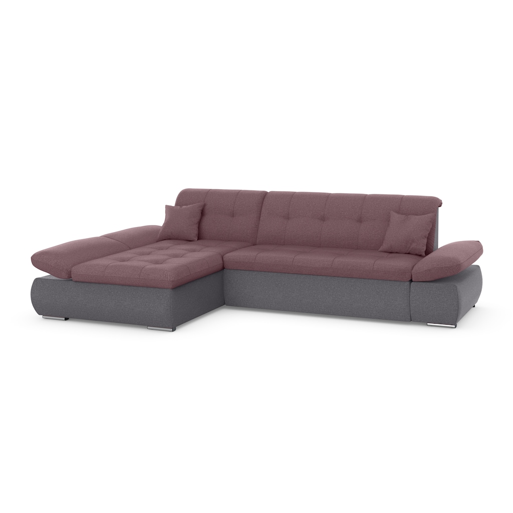 DOMO collection Ecksofa »Moric Schlafsofa B/T/H 300/172/80 cm, viele Bezugsarten, auch in Cord«