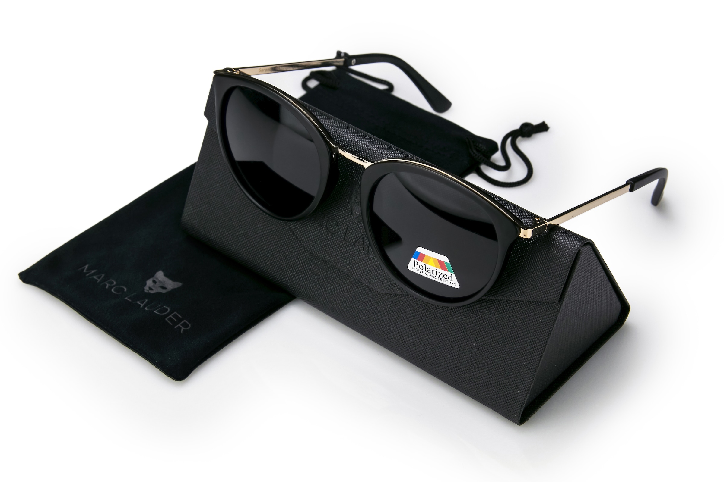 MARC LAUDER Sonnenbrille »MA07-01« 3: dunkles Glas, starke Sonneneinstrahlung