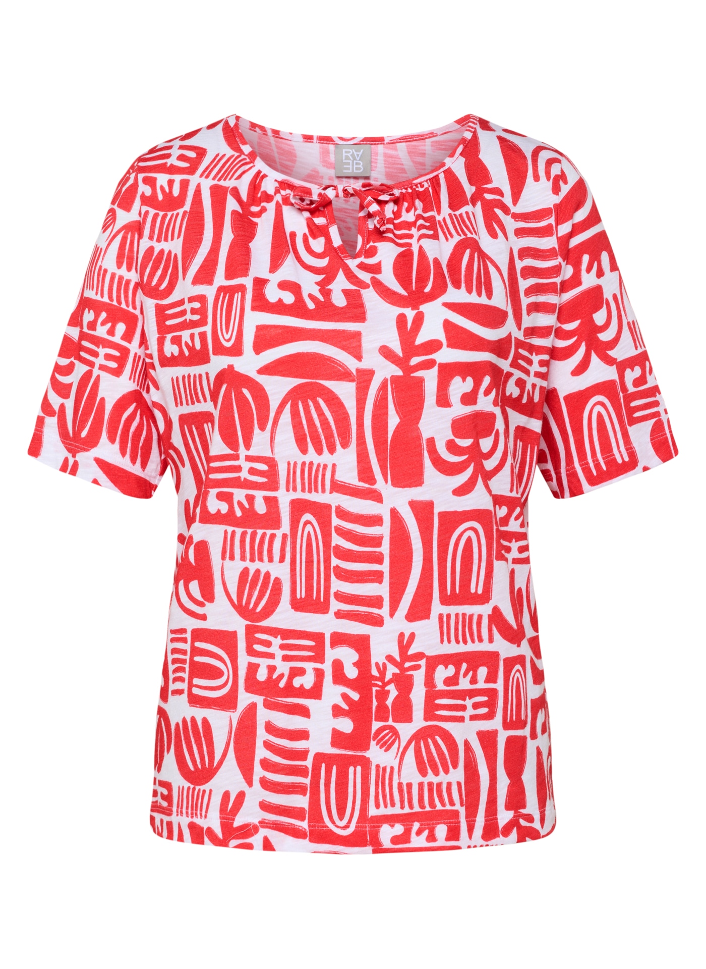 Rabe T-Shirt mit All-Over Print