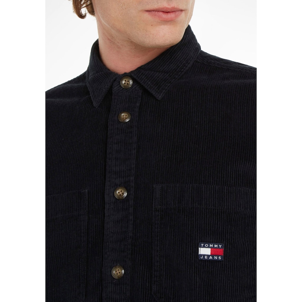 Tommy Jeans Langarmhemd »TJM CASUAL CORDUROY OVERSHIRT«