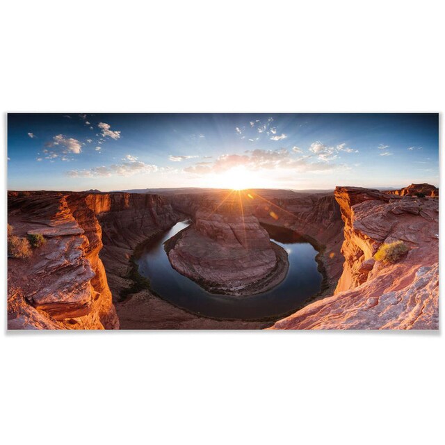 Wall-Art Poster »Horsebound Colorado River«, Landschaften, (1 St.), Poster,  Wandbild, Bild, Wandposter online bei OTTO