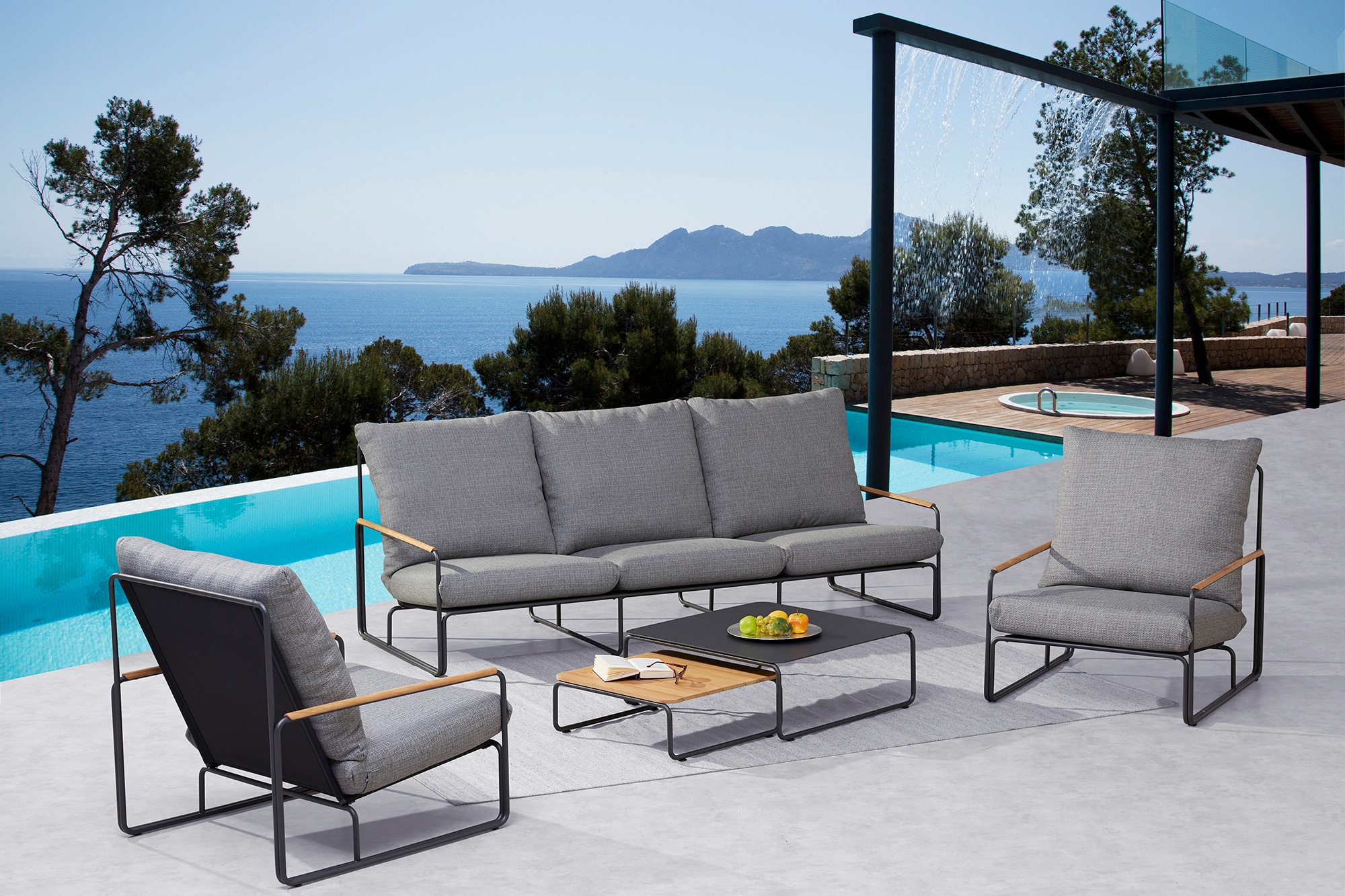 Best Gartenlounge-Set »Portofino«, tlg.), bei Portofino OTTO 5-tlg. Lounge-Gruppe (5 kaufen anth
