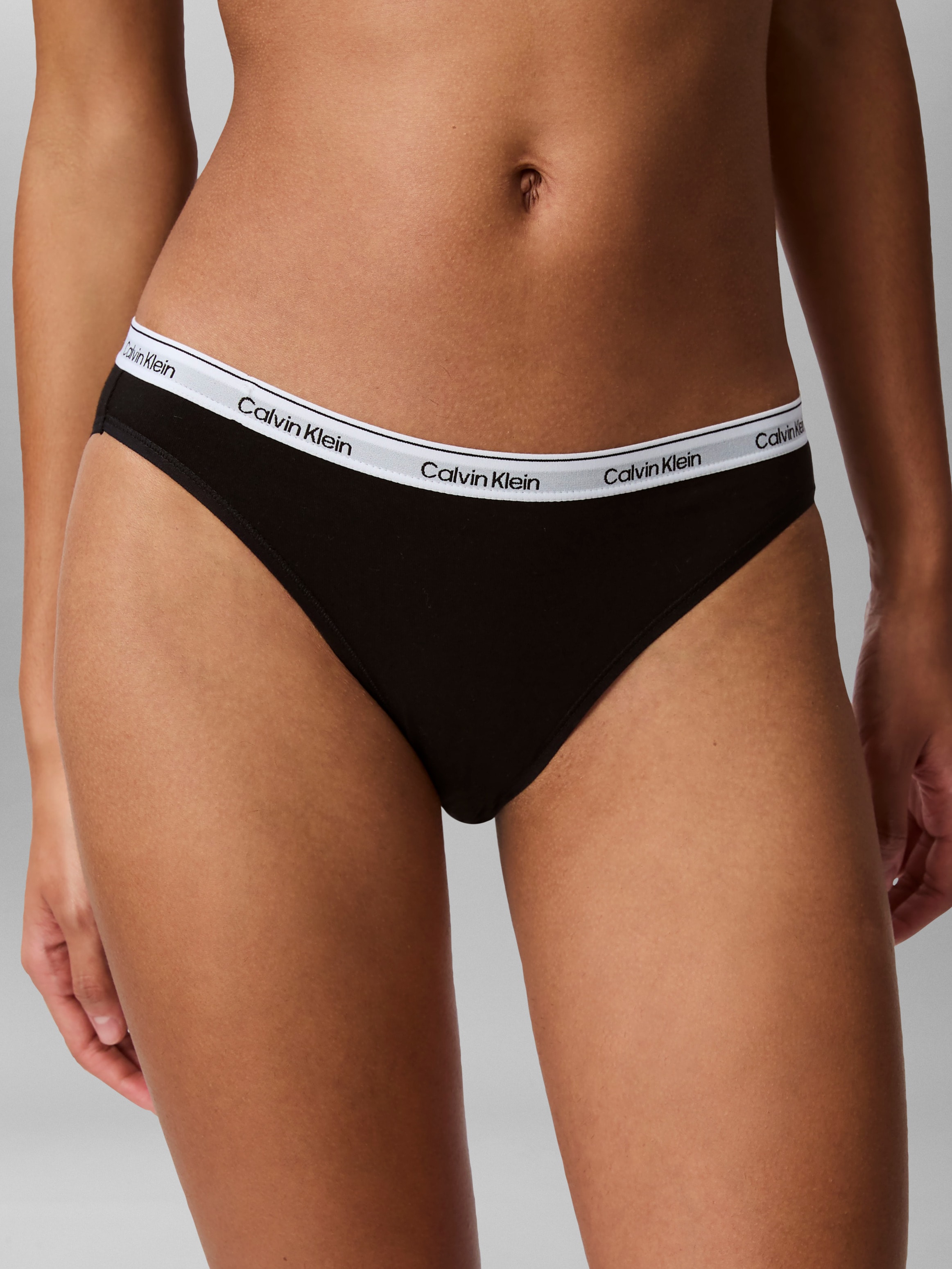 Calvin Klein Underwear Bikinislip »BIKINI (LOW-RISE)« mit Logobund