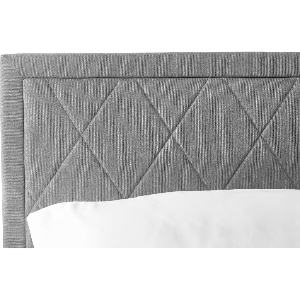 ATLANTIC home collection Boxbett »Helen«, Tonnentaschenfederkern-Matratze und Topper, wahlweise mit Bettkasten