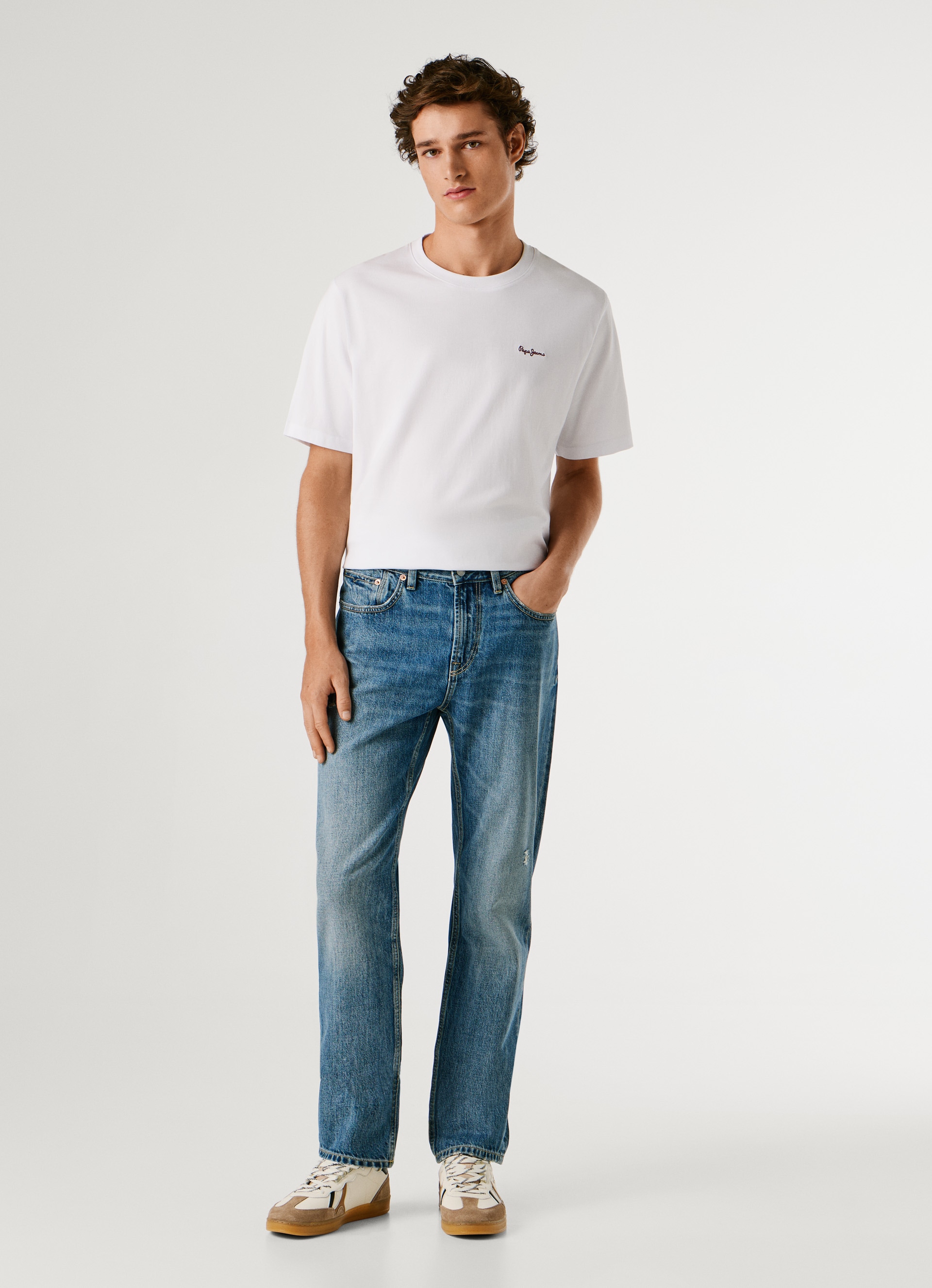 Pepe Jeans 5-Pocket-Jeans »BYRON FS MIDNIGHT FADE« Regular Waist