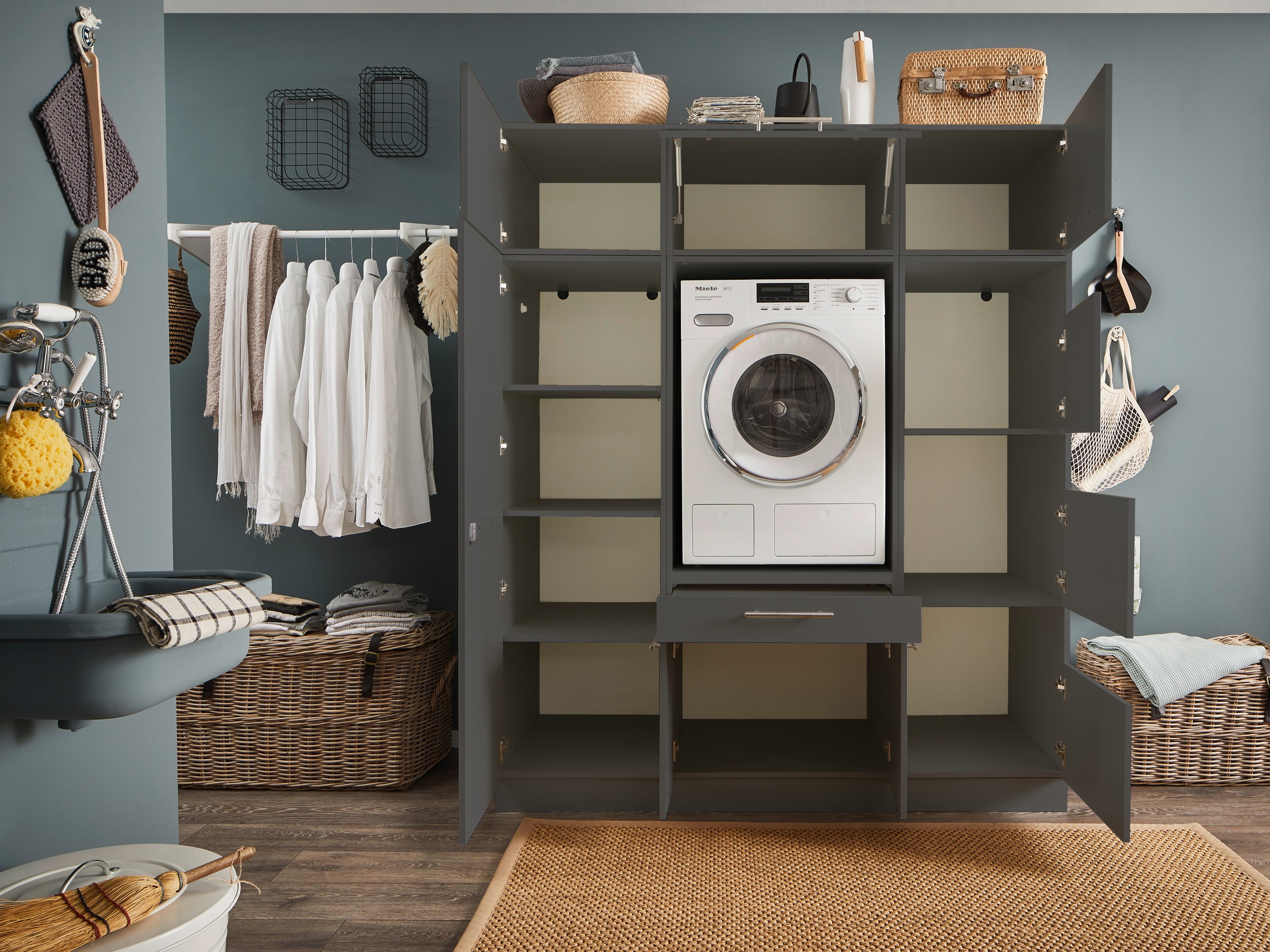 Laundreezy Mehrzweckschrank-Set »LAUNDREEZY LDSK9«