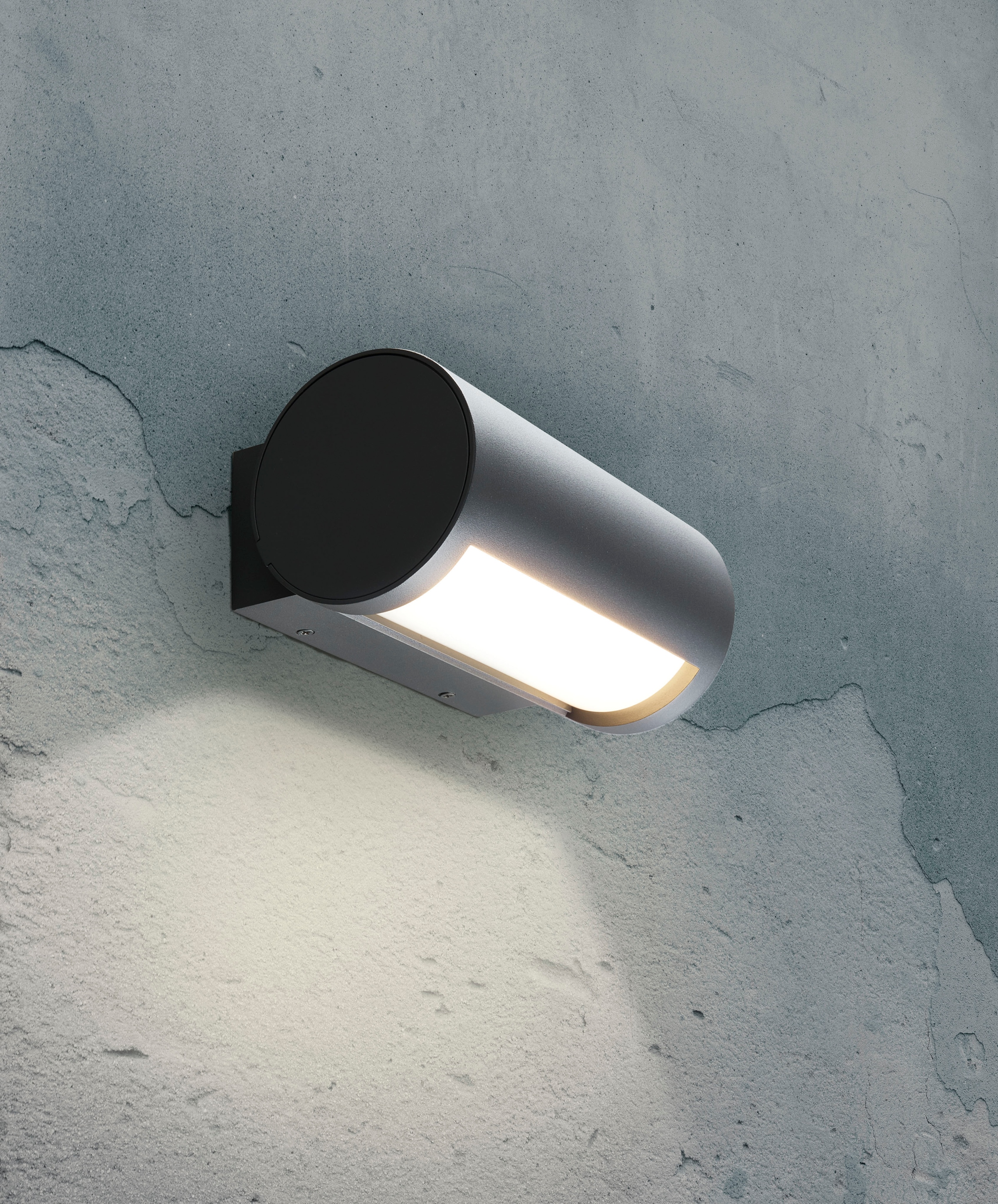 HEITRONIC LED Außen-Wandleuchte »Timor«, 1 flammig, Leuchtmittel LED-Board | LED fest integriert, Wandlampe, Außenleuchte, Leuchteinheit 180° drehbar