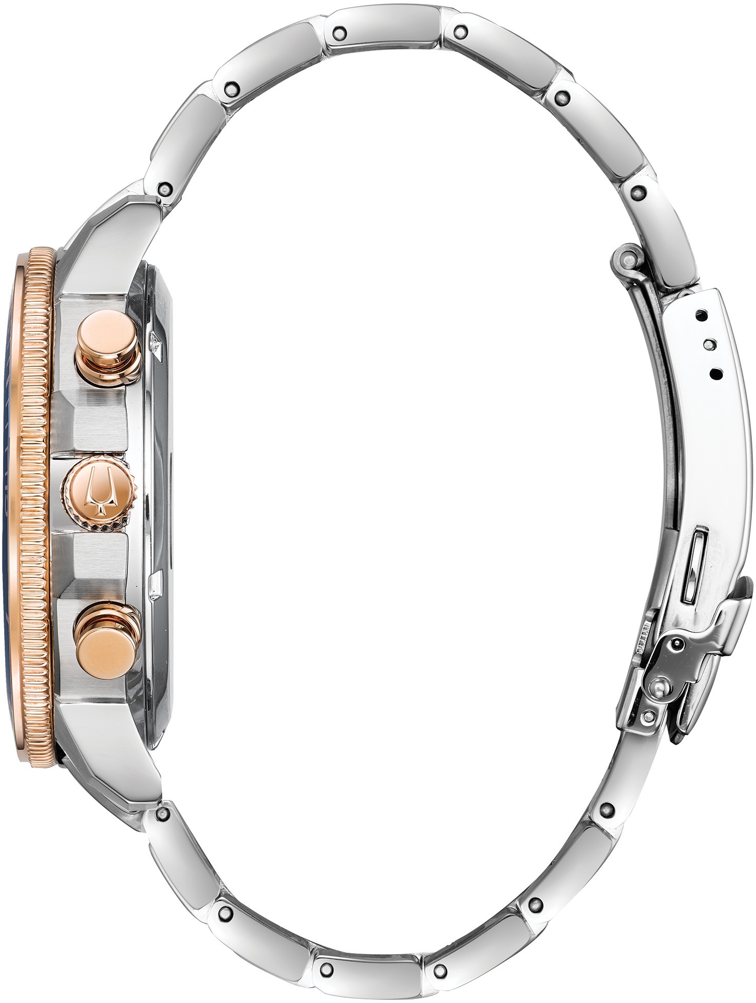 Bulova Chronograph »Marine Star«, Armbanduhr, Quarzuhr, Herrenuhr, Edelstahlarmband, Datum