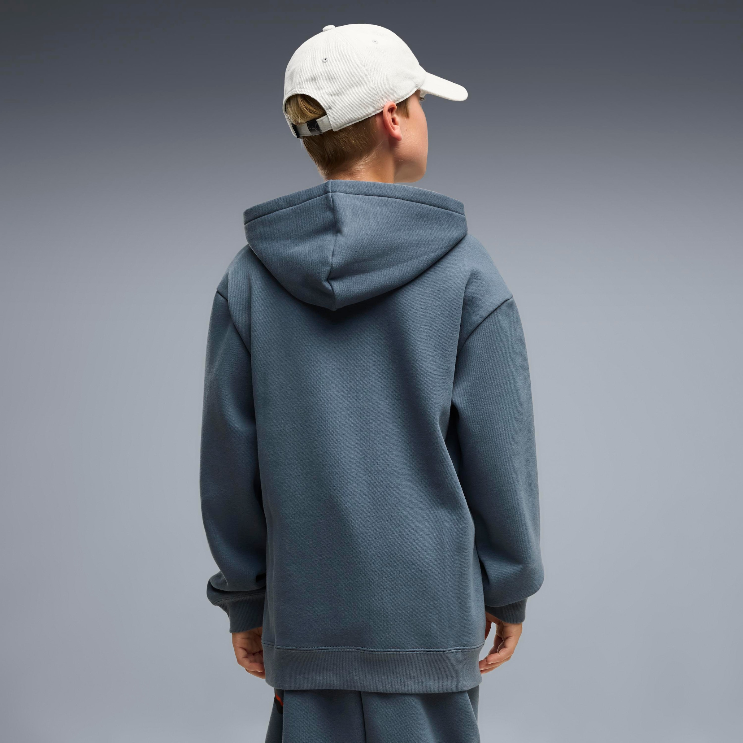PUMA Kapuzensweatshirt »STREET RELAXED HOODIE FL B«, mit Kapuze, Eingrifftaschen, Ärmellänge lang, für Jugendliche
