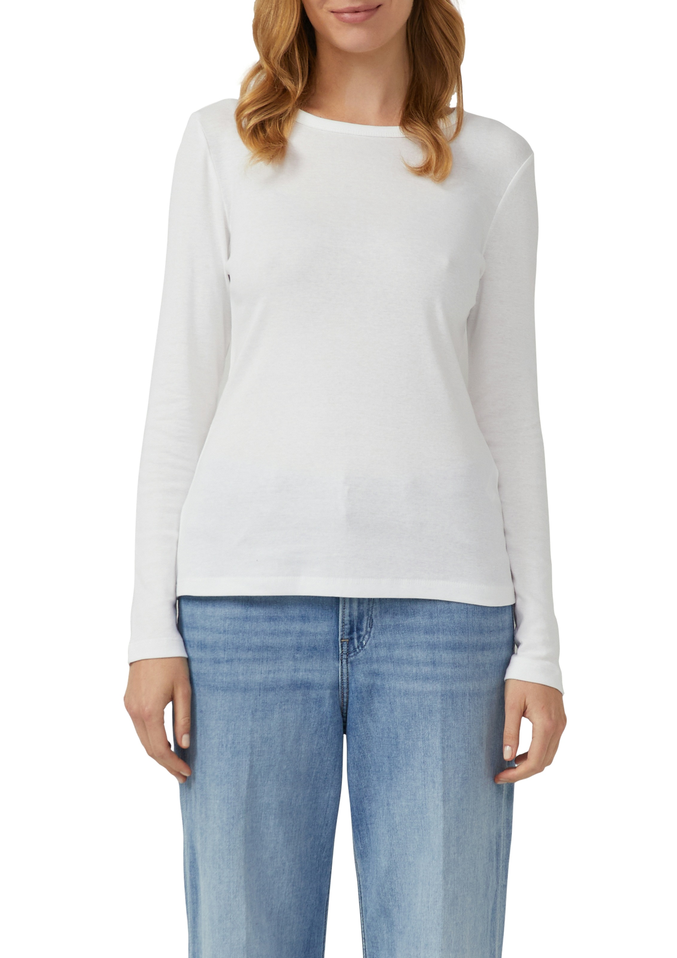 s.Oliver Langarmshirt 2 Stk. mit Rundhalsausschnitt, 2er Pack