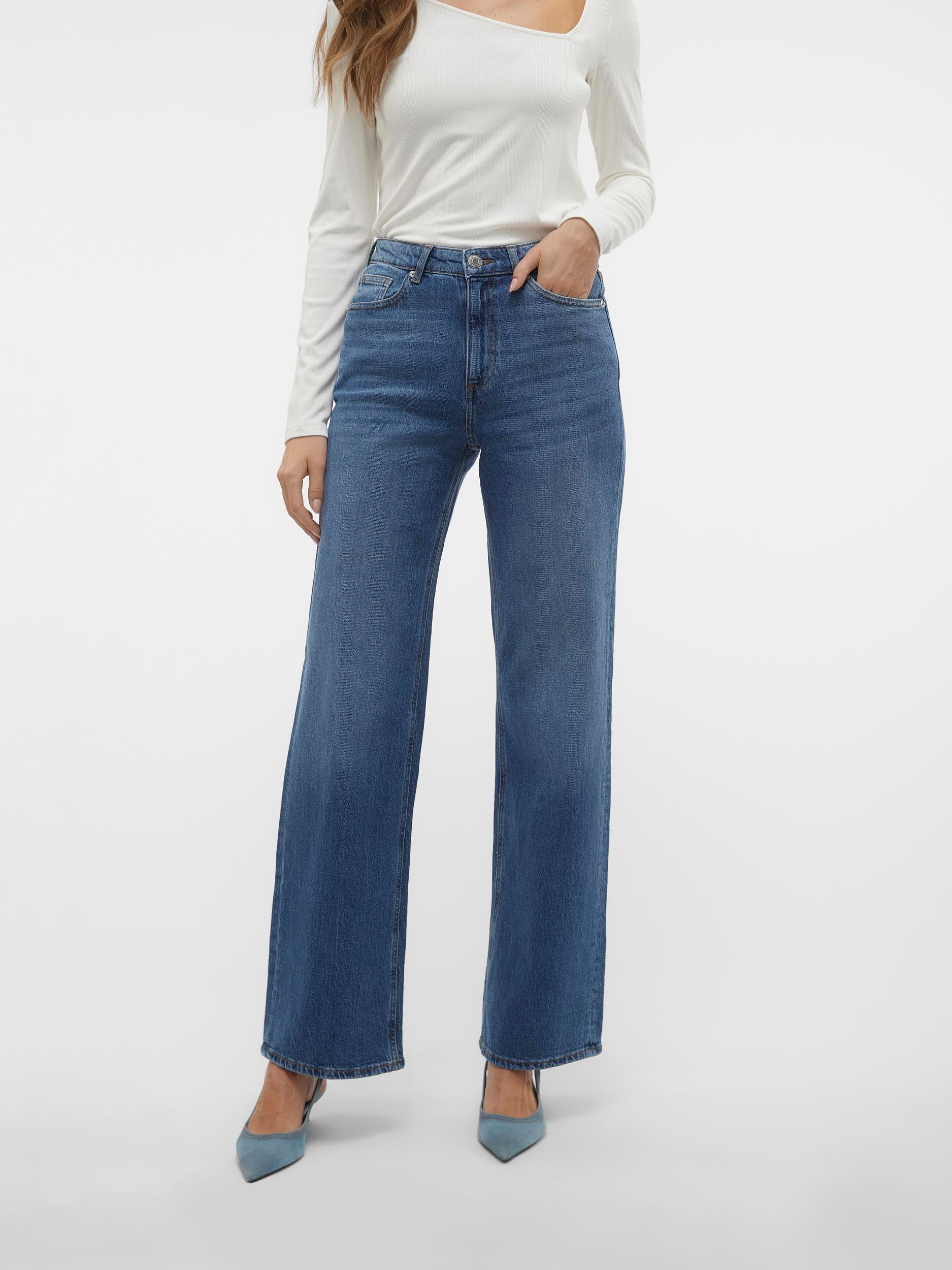 Vero Moda High-waist-Jeans »VMTESSA HR WIDE JEANS RA380 GA NOOS«