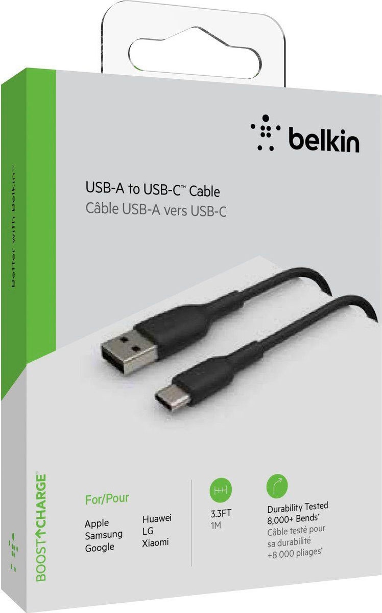 Belkin USB-Kabel »BOOST↑CHARGE™ USB-C to USB-A«, USB-C, USB Typ A, 100 cm