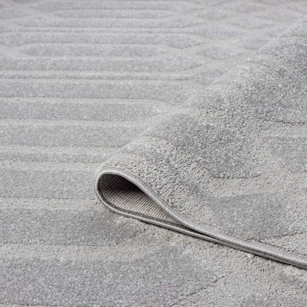 Carpet City Teppich »FLAIR138« rechteckig 11 mm Höhe Kurzflor-Teppich, Skandi-Stil, Wohnzimmer