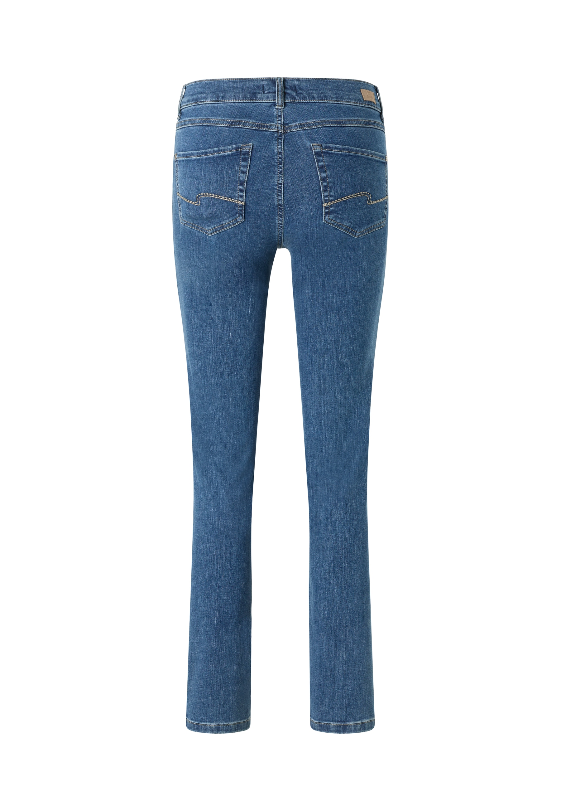 ANGELS Straight-Jeans »CICI« Straight-Schnitt, Slim fit Passform, aus Baumwollmischung