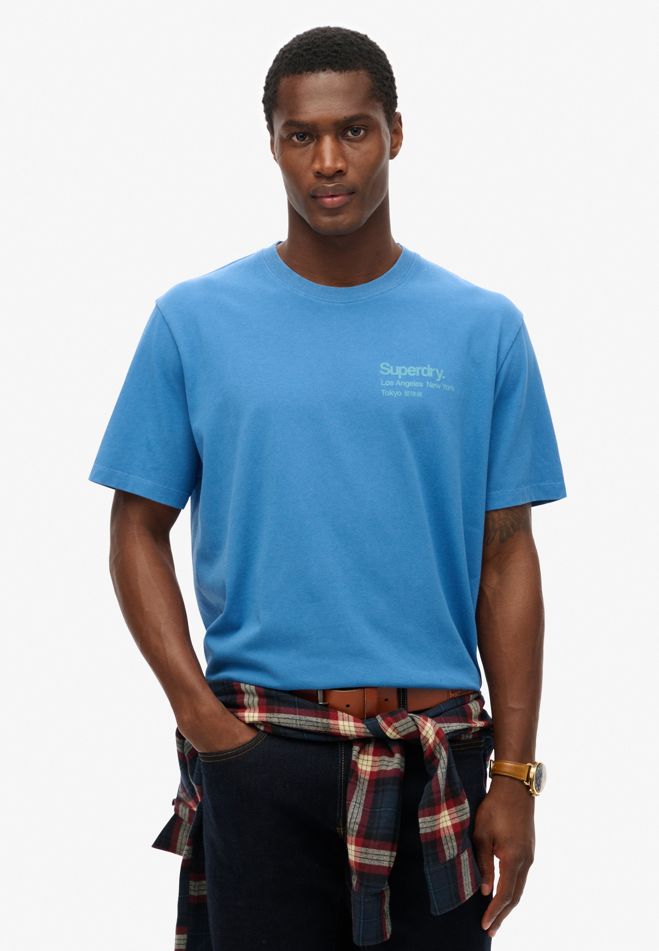 Superdry Rundhalsshirt »CORE LOGO CITY T SHIRT«