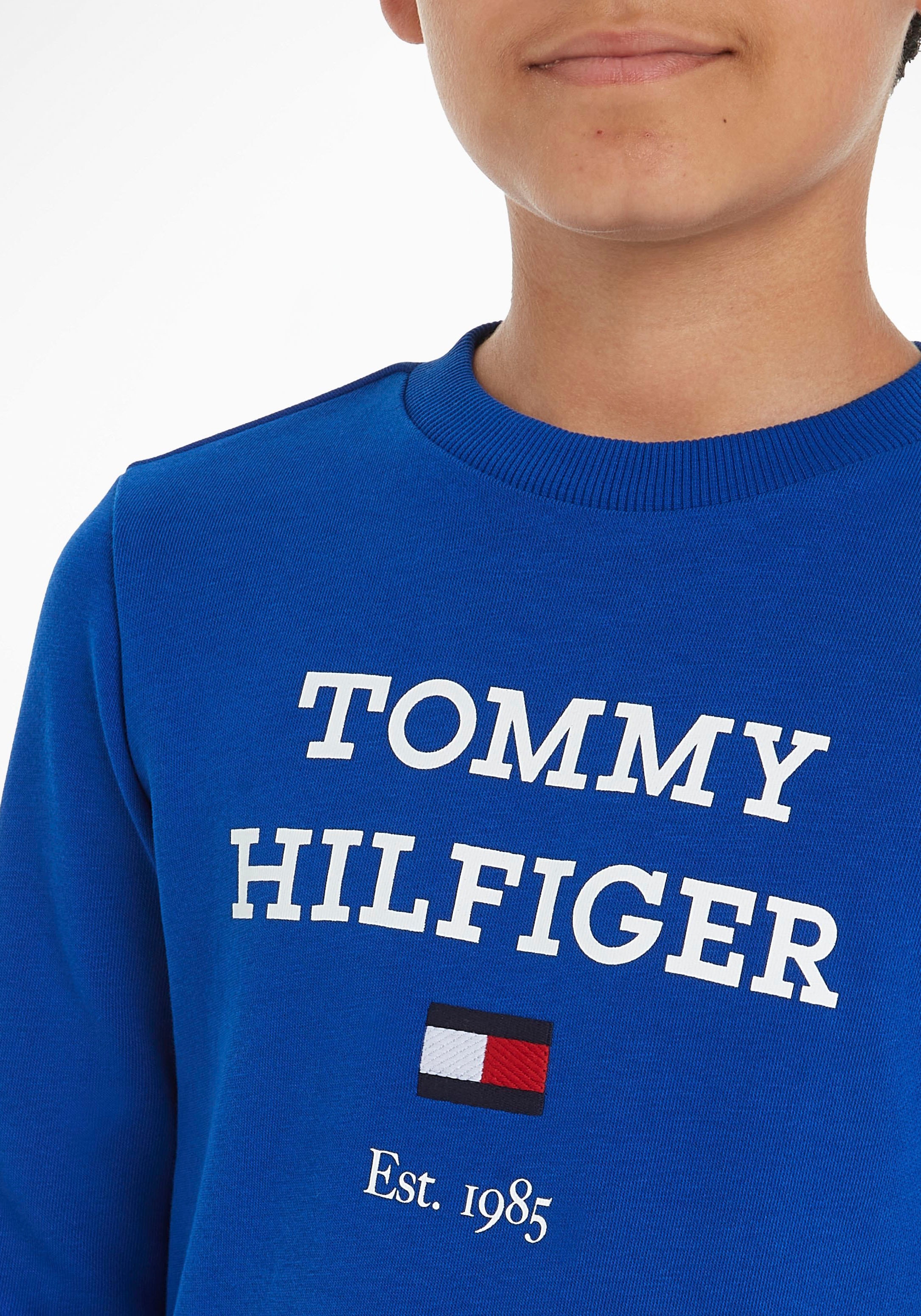 Tommy Hilfiger Sweatshirt »TH LOGO SWEATSHIRT«, mit großem Logo bei OTTO