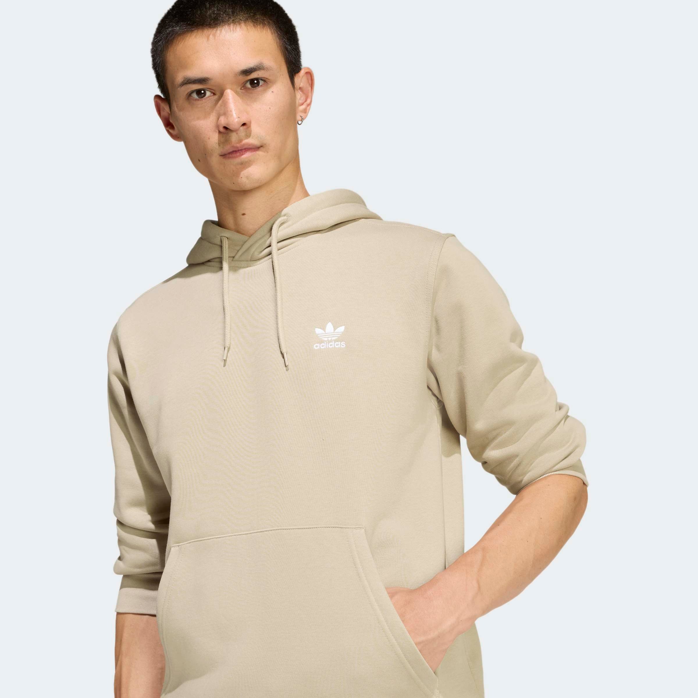 adidas Originals Kapuzensweatshirt »TREFOIL ESSENTIALS HOODIE«, Basic Hoodie, Kapuzenpullover mit Logo
