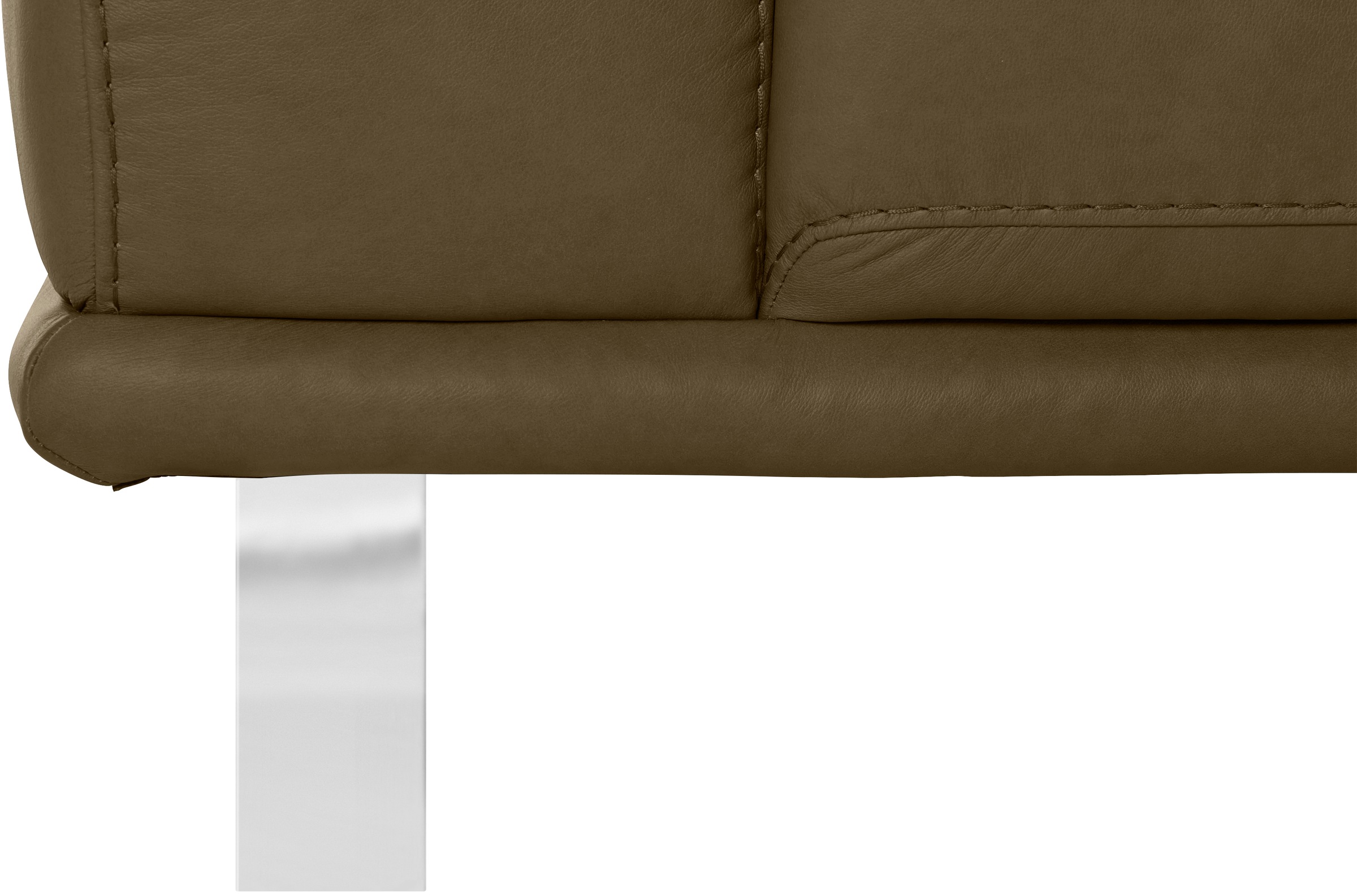 W.SCHILLIG 2,5-Sitzer »montanaa«, mit Metallkufen in Chrom glänzend, Breite 232 cm
