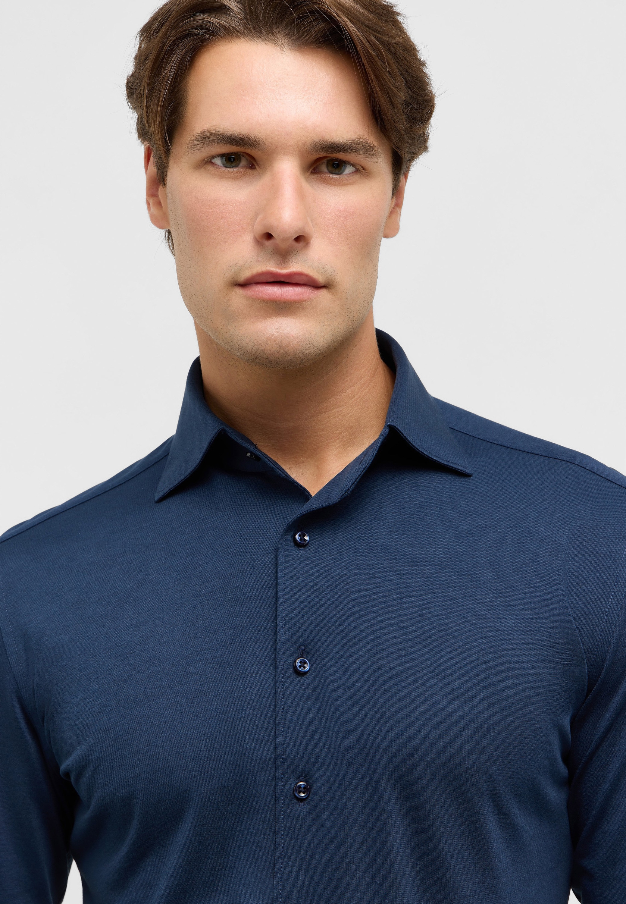 Eterna Langarmhemd »SLIM FIT«, NON IRON (bügelfrei)