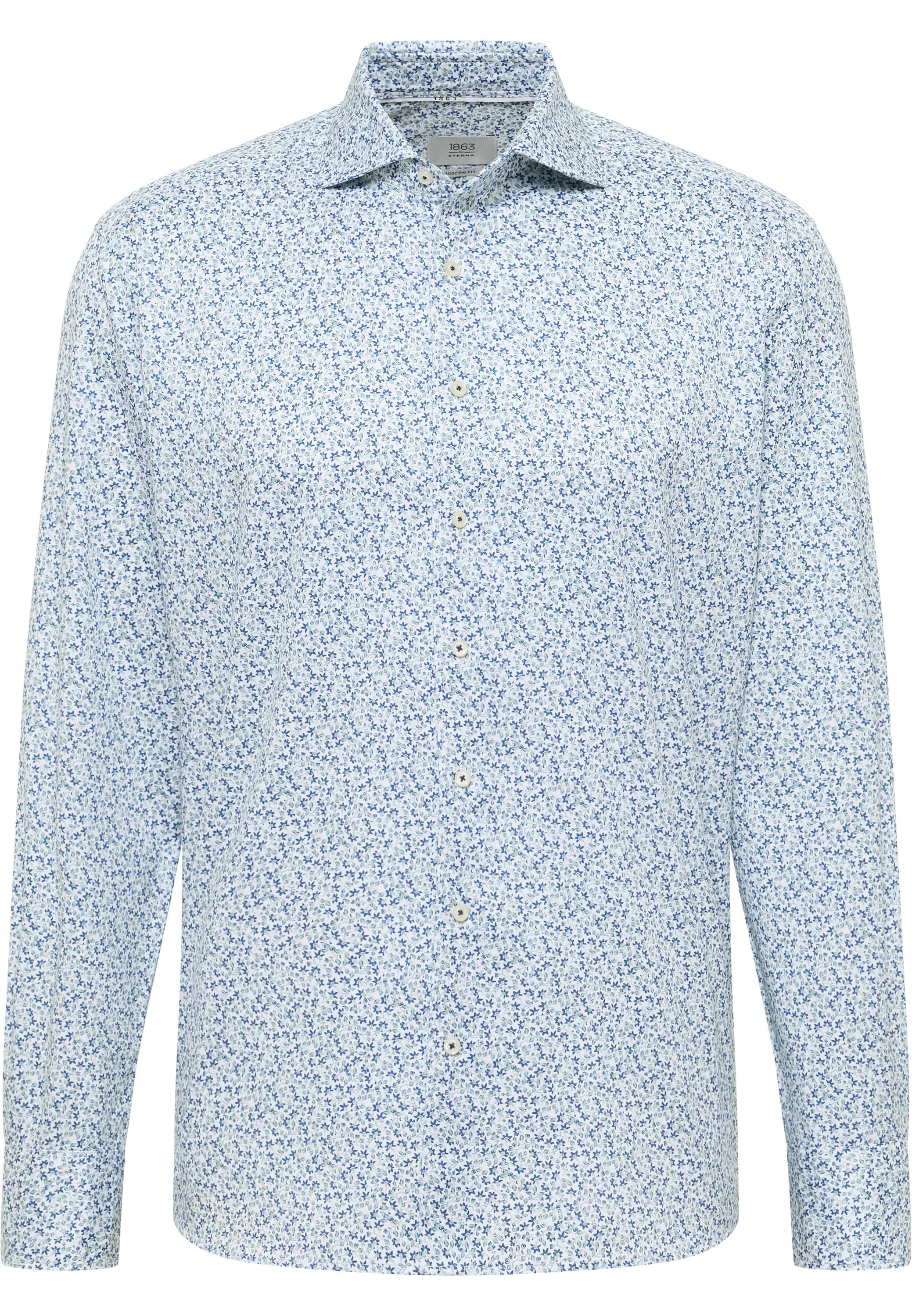 Eterna Langarmhemd »MODERN FIT«, EASY IRON (bügelleicht)
