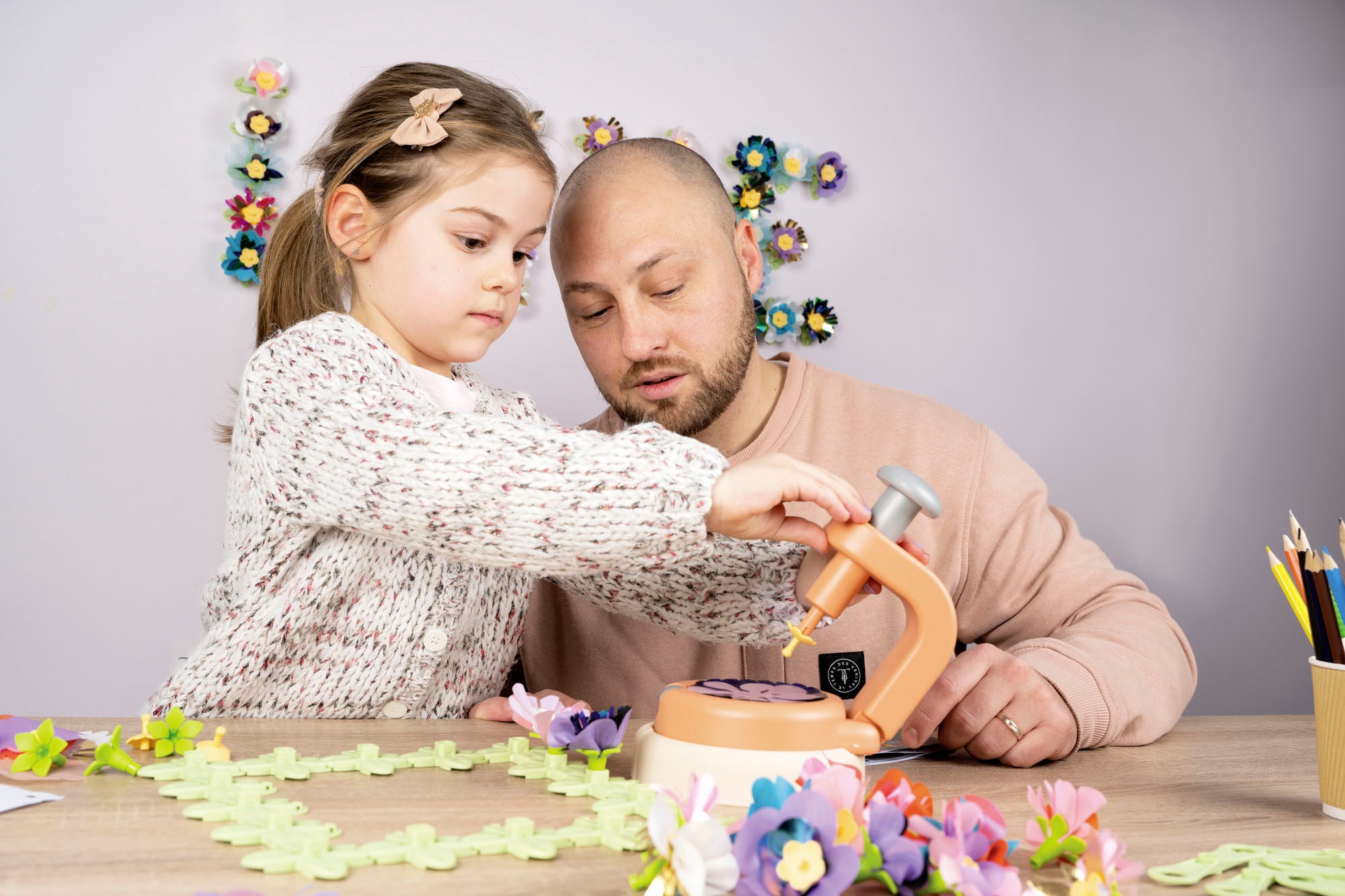 Smoby Kreativset »Crea Flower Deko Set«, Made in Europe