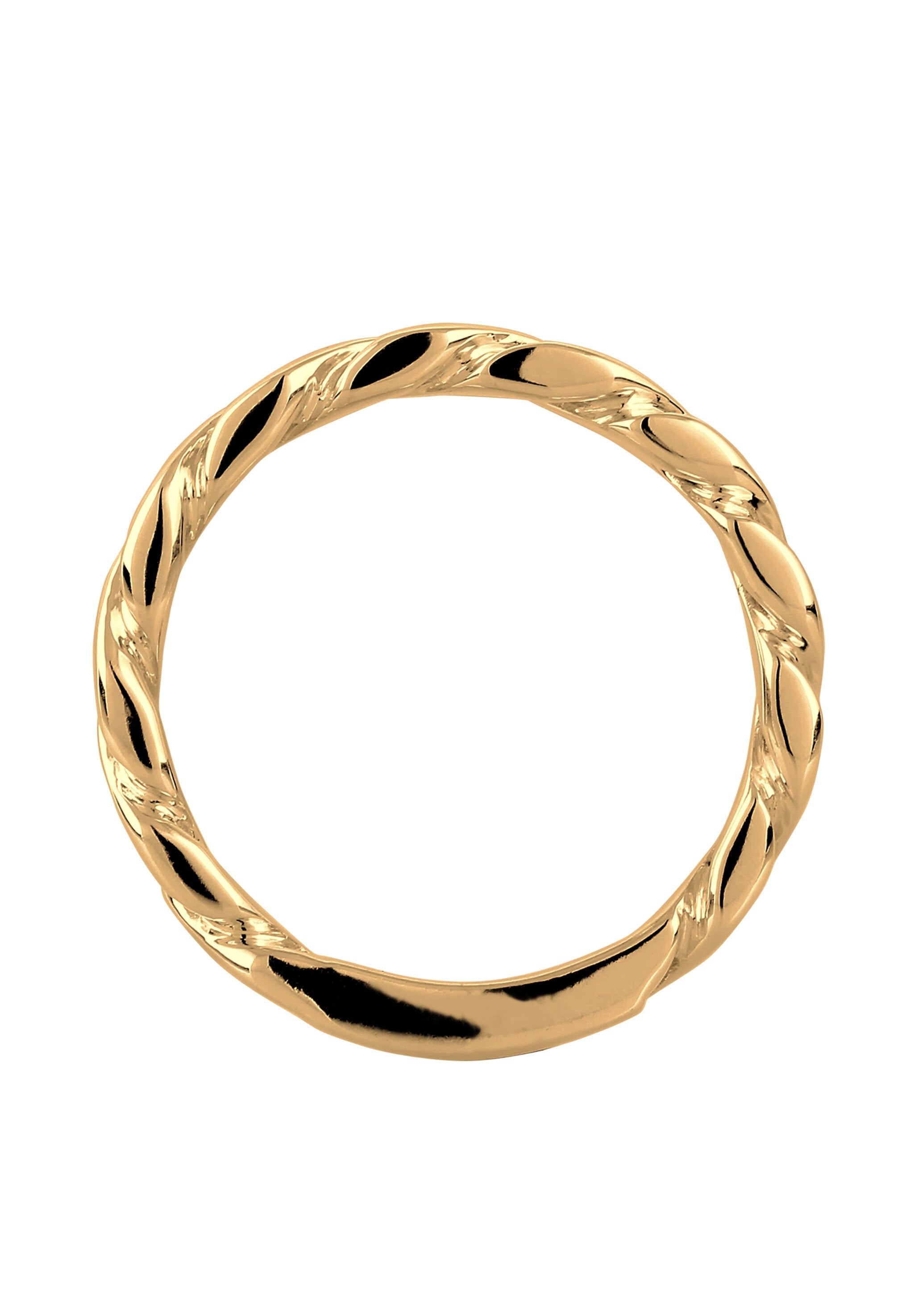Kuzzoi Silberring »Ring Bandring Glieder Design 925 Sterling Silber«