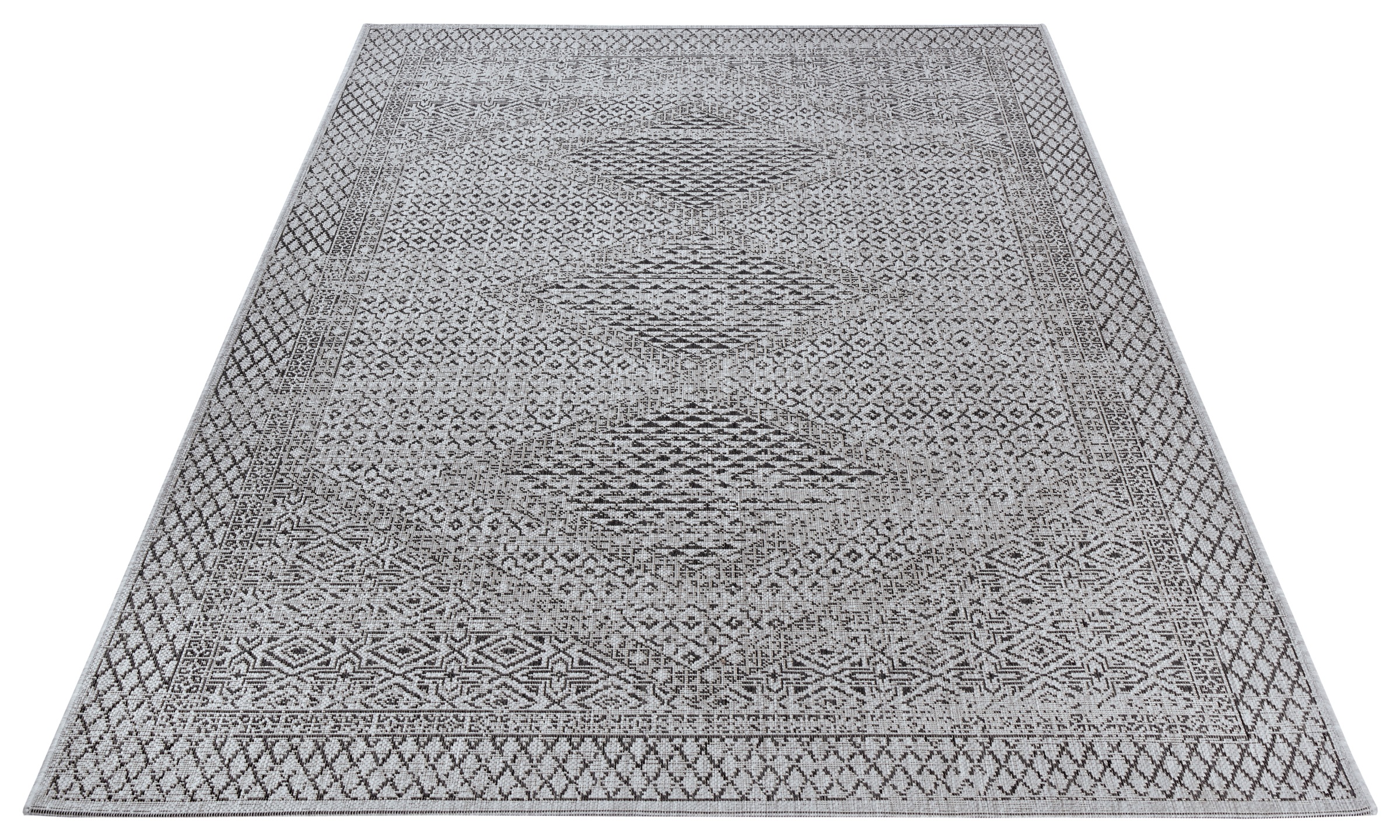 freundin Home Collection Teppich »Sophie«, rechteckig, 3 mm Höhe, In und Outdoor, Flachgewebe, wetterfest, pflegeleicht, robust