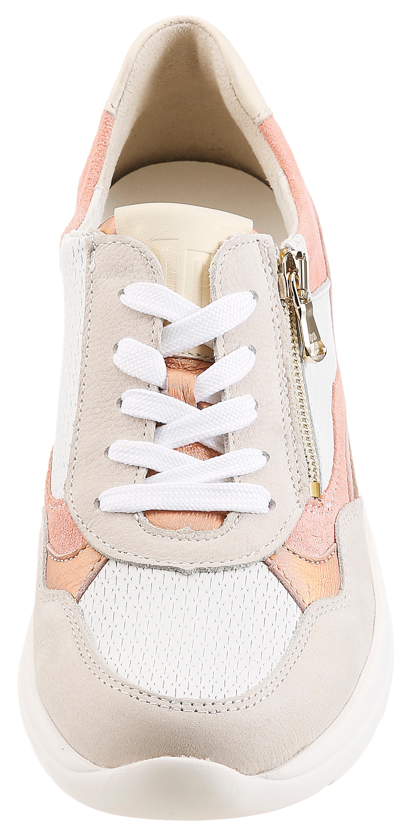 Waldläufer Keilsneaker »H-CARLA«  Schnürschuh, Halbschuh, Freizeitschuh mit Reißverschluss