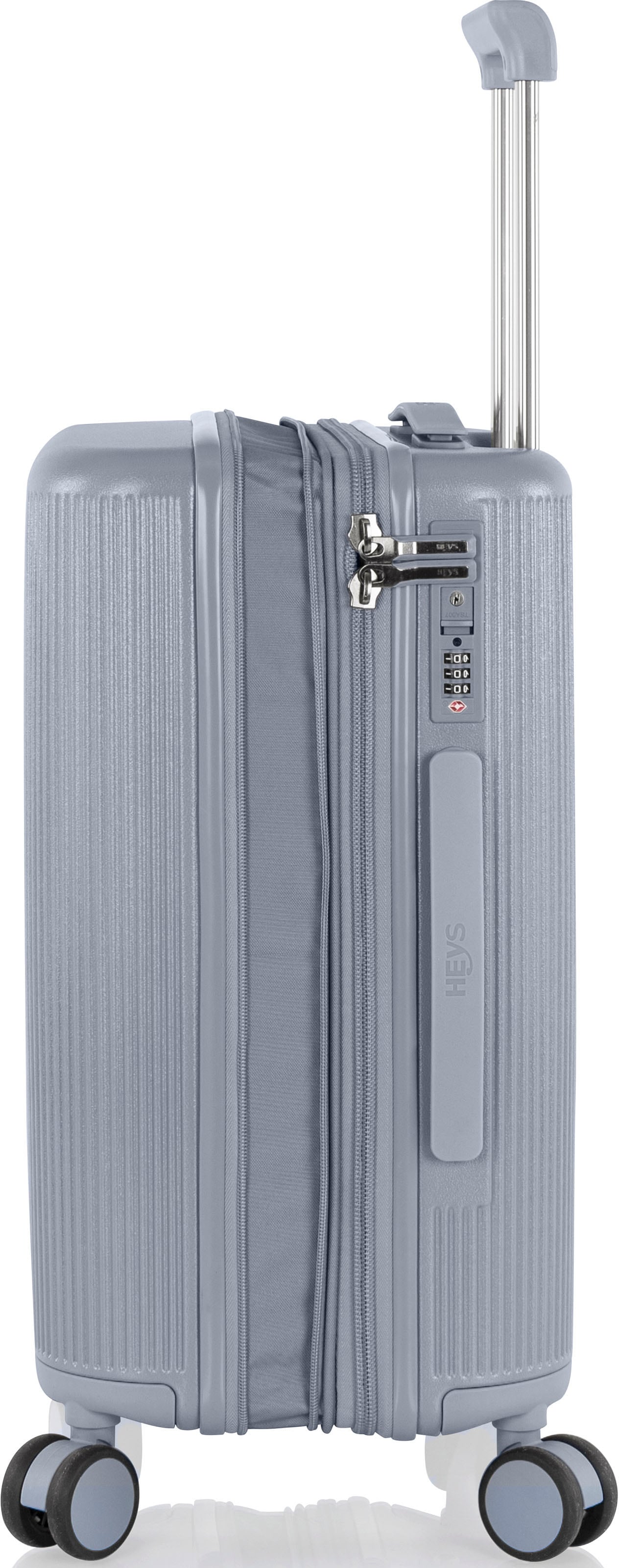 Heys Hartschalen-Trolley »Earthtone, verschiedene Größen und Farben« 43 l 4 Rollen Heys x Joachim Llambi Reisegepäck TSA Schloss Volumenerweiterung