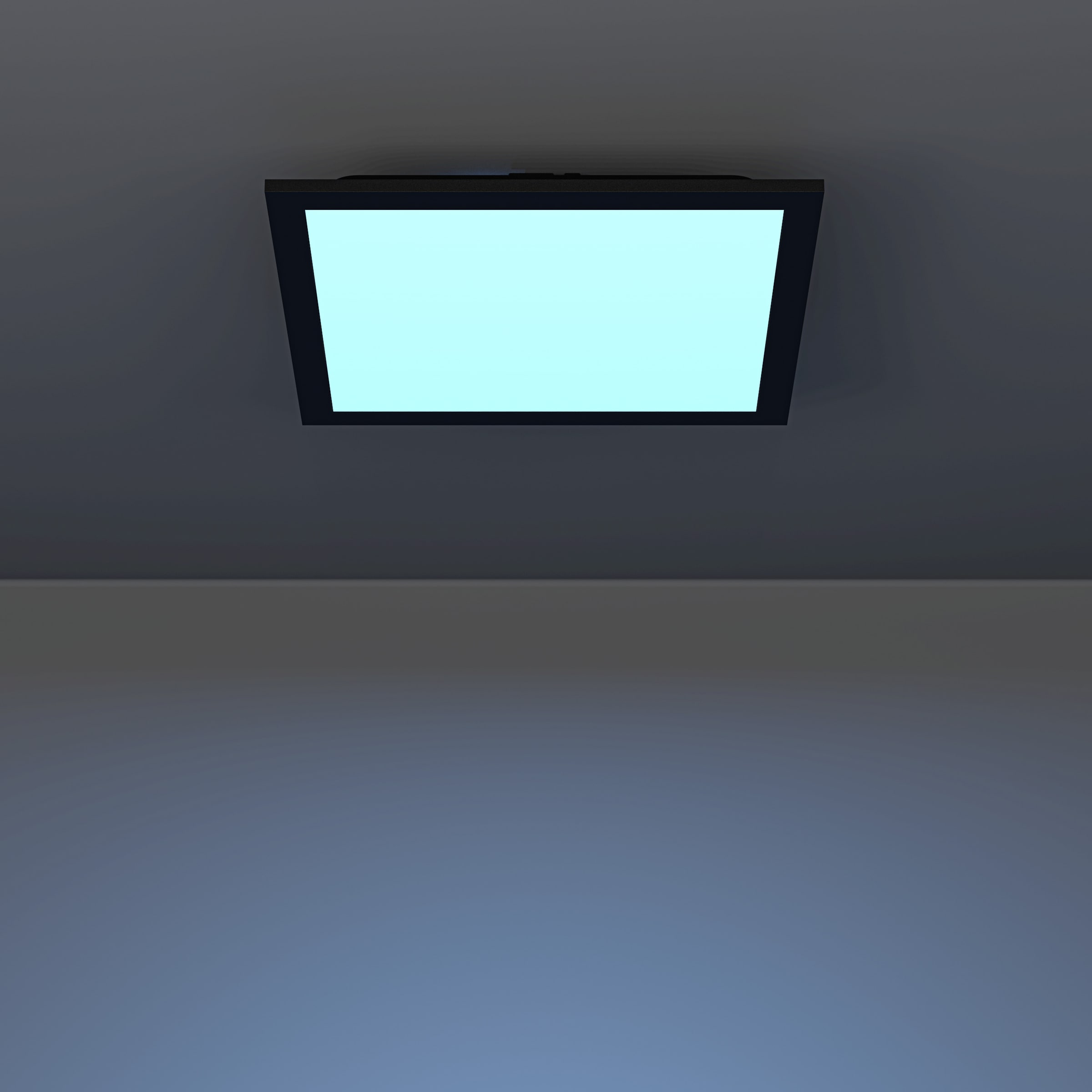 EGLO LED Deckenleuchte »MORADILLO-Z Deckenlampe - Stahl - LED - 14W - IP20« LED-Modul 1 Stk. Kaltweiß | Neutralweiß | RGB | Warmweiß Wohzimmerlampe, Esszimmerlampe, Schlafzimmer, L29,5 x B29,5 x H6,1 cm